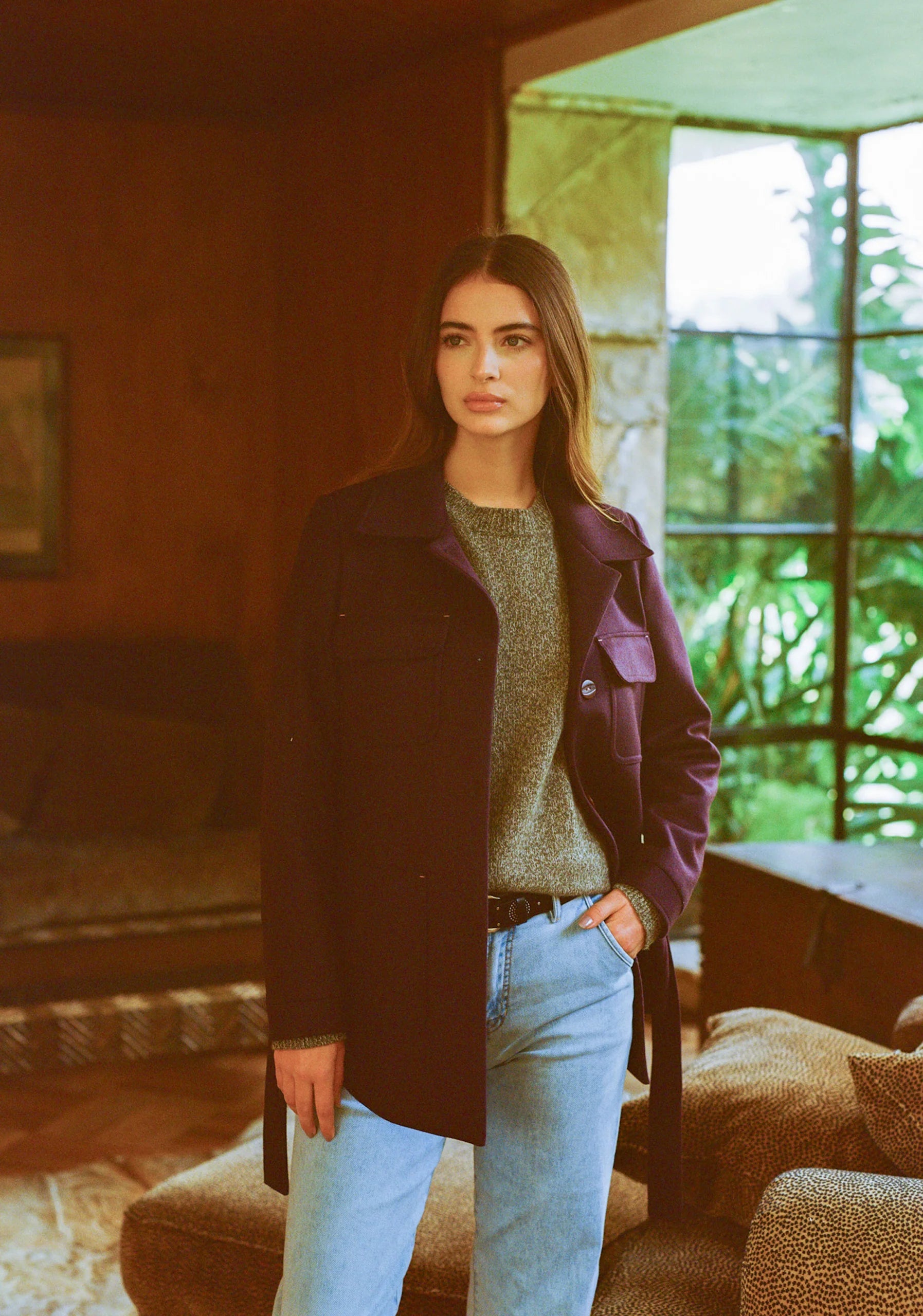 New Condesa Purple Coat
