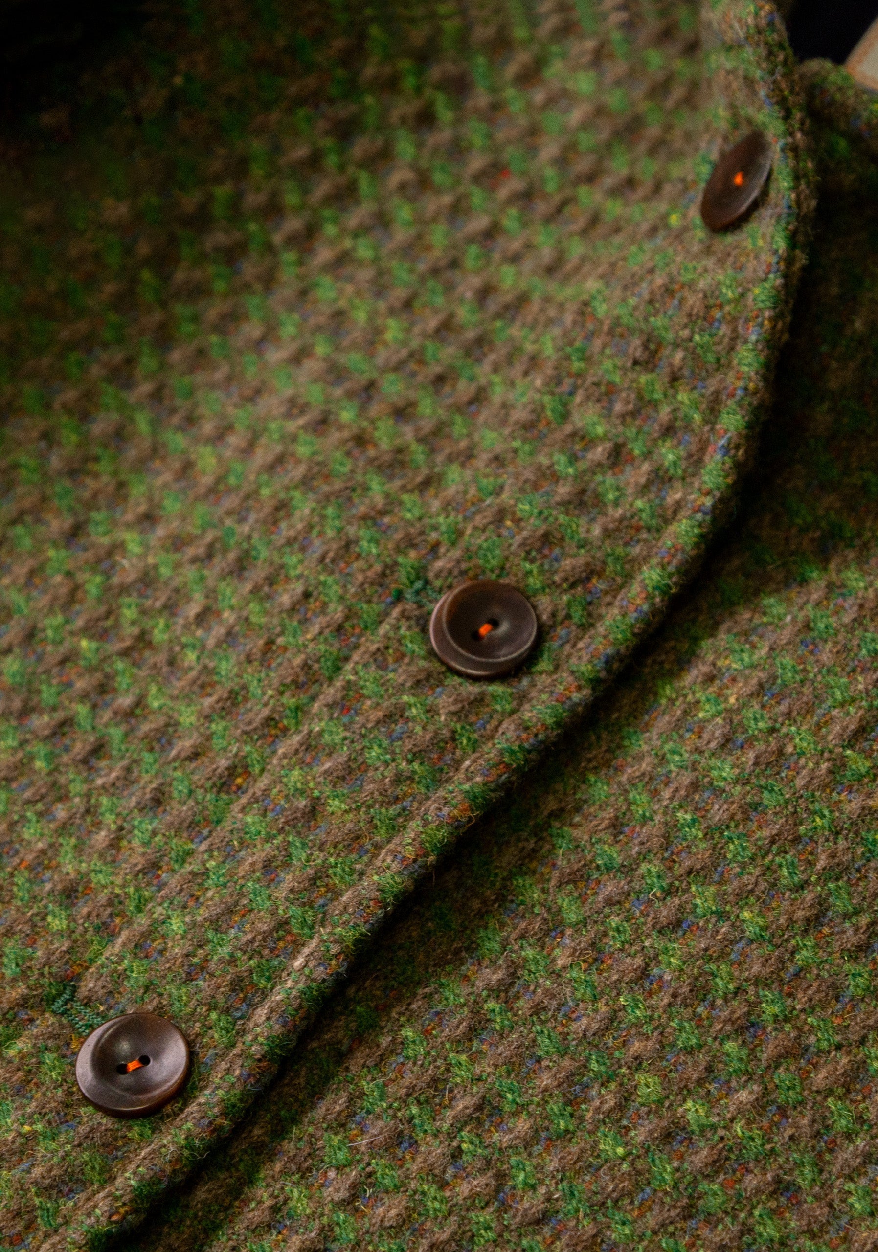 jacket Ankara plaid green