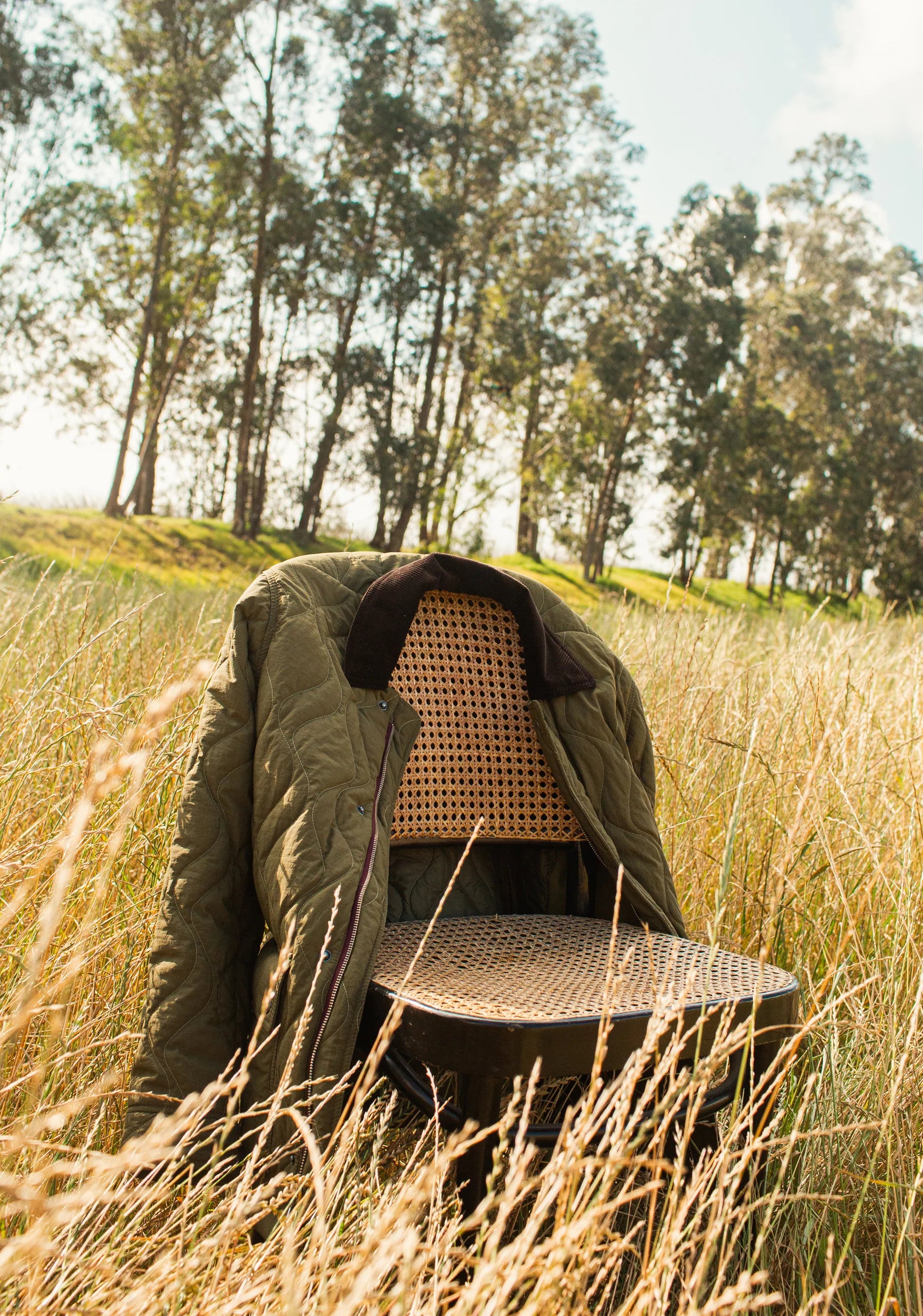 Quilted New Goethe Jacket Olive Green