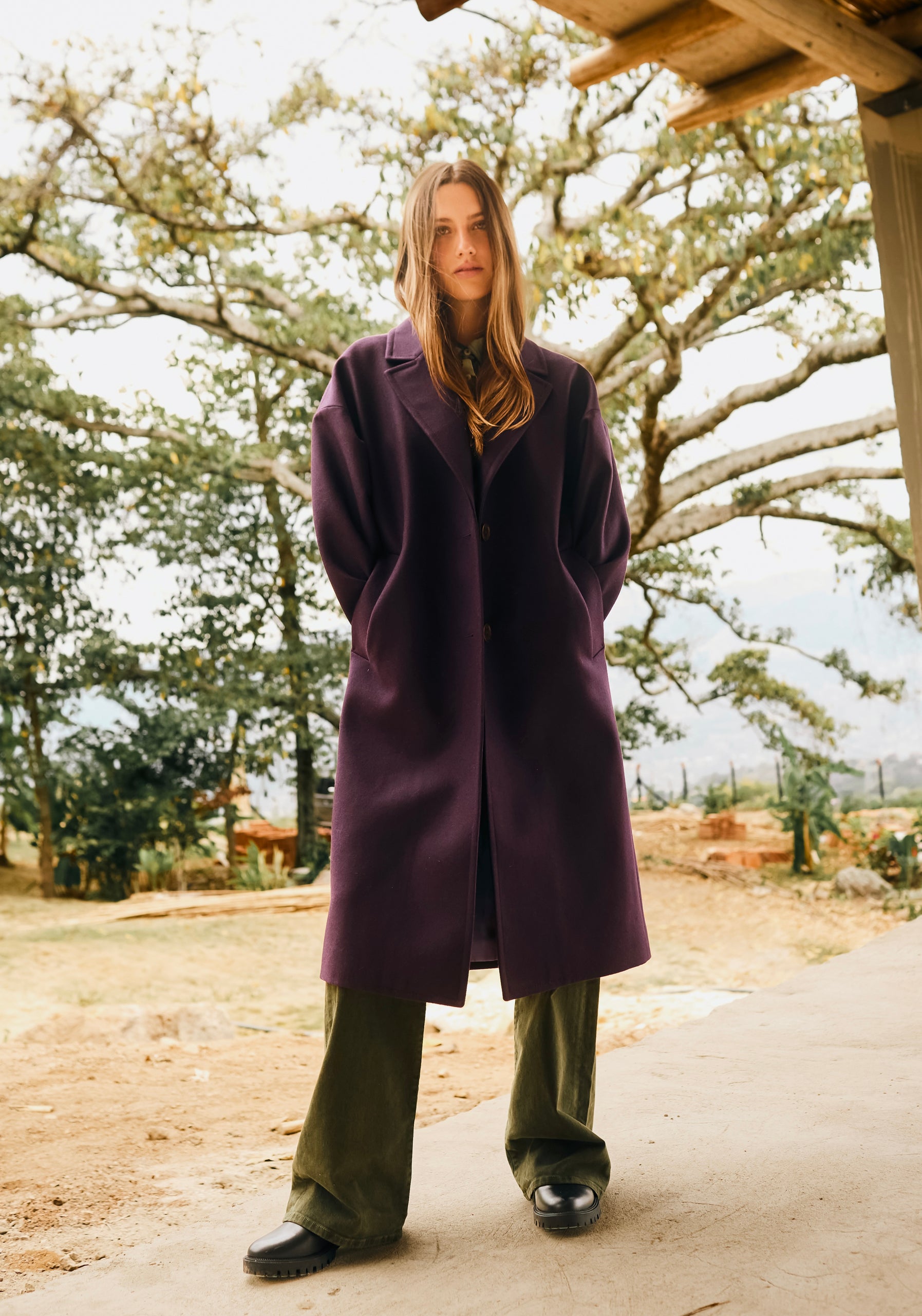 Altea Purple Coat