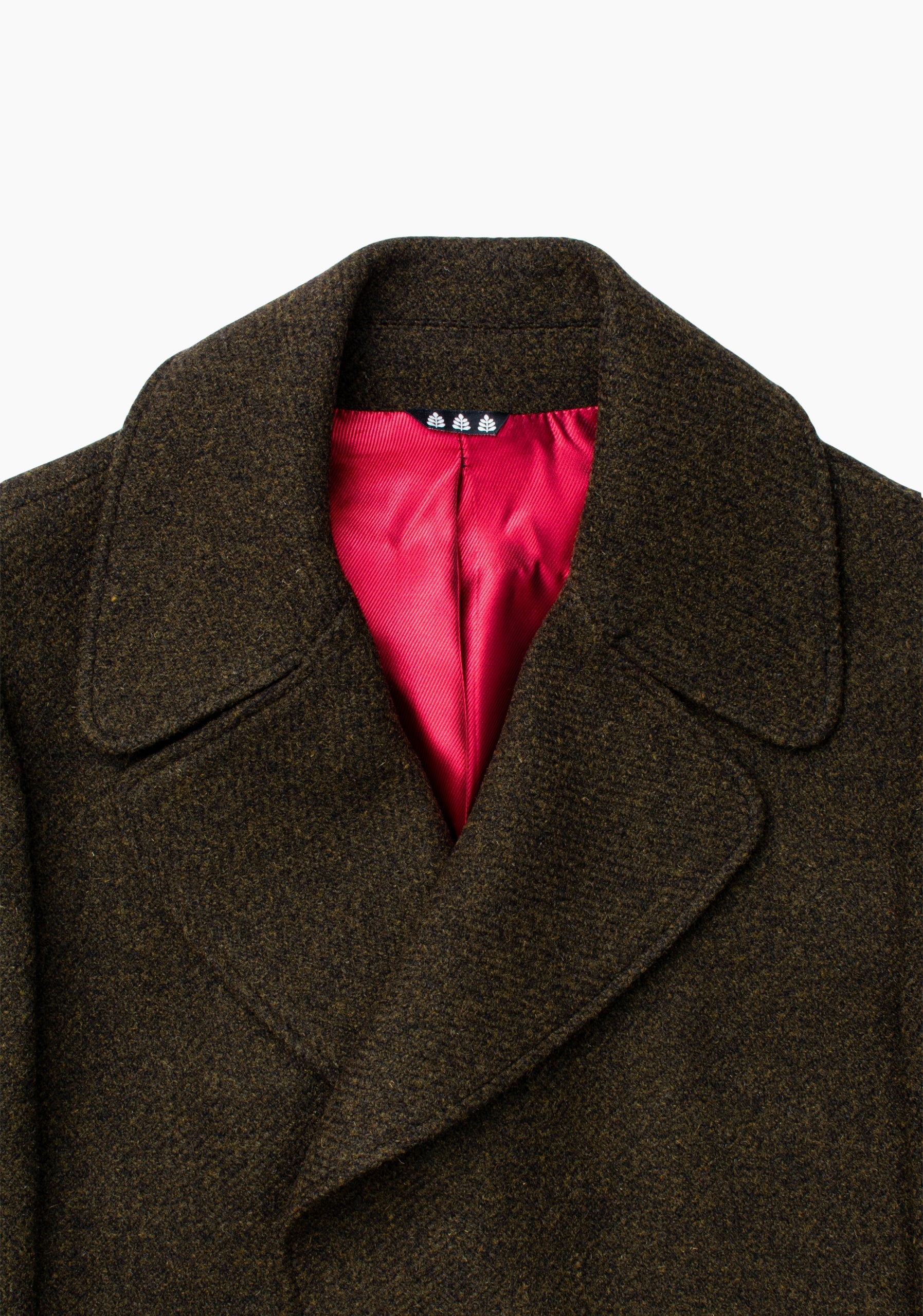 Amarante Brown Jaspe Coat
