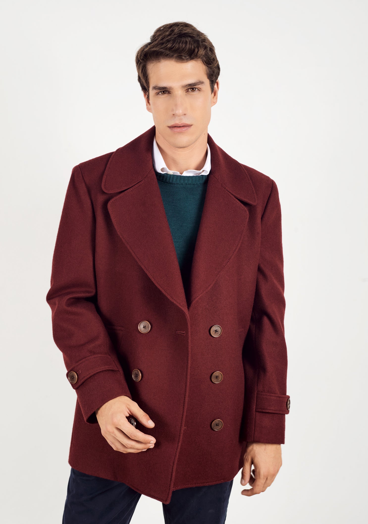 Amarante Burgundy Coat