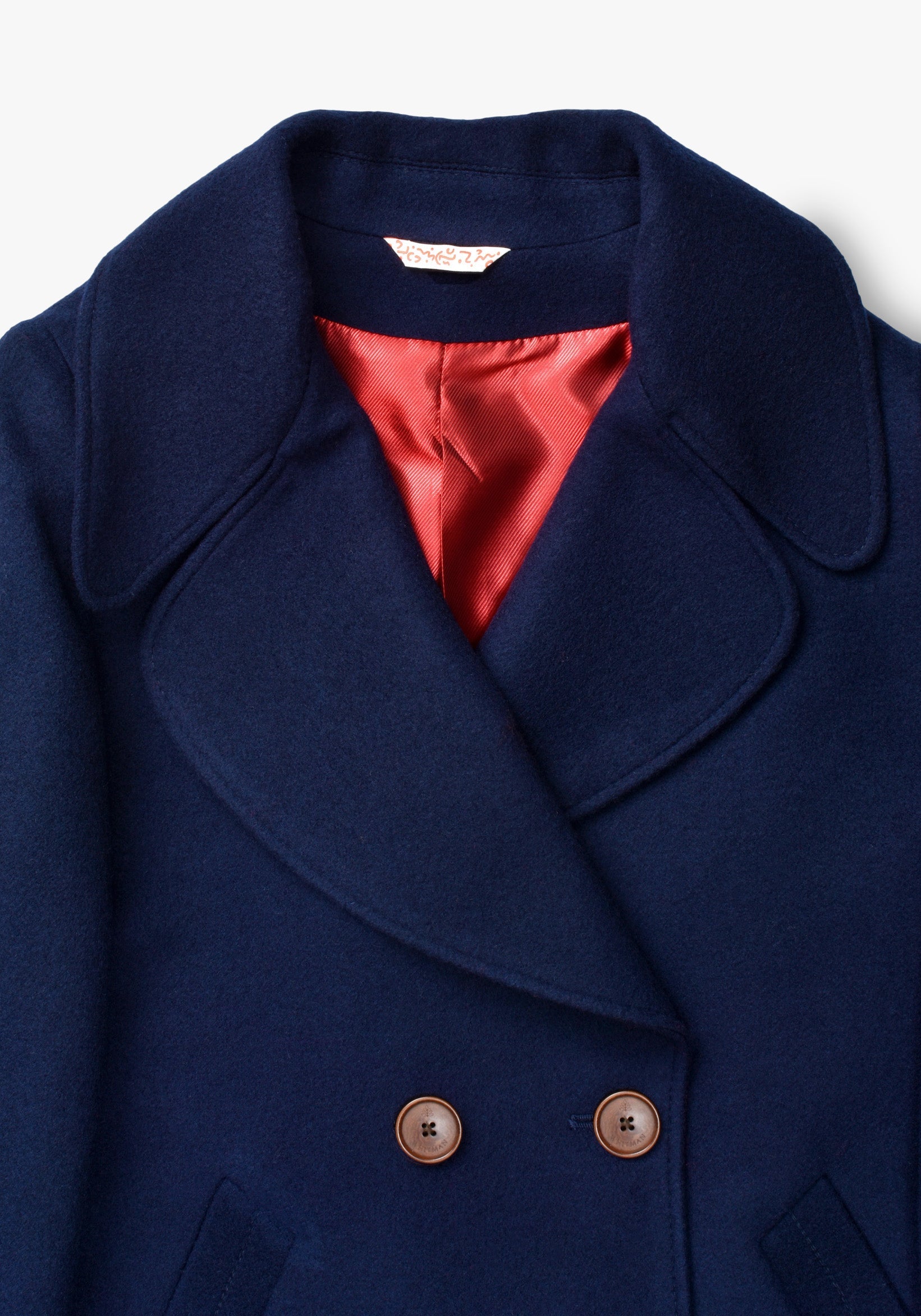 Clovelly Coat Dark Blue Osc.