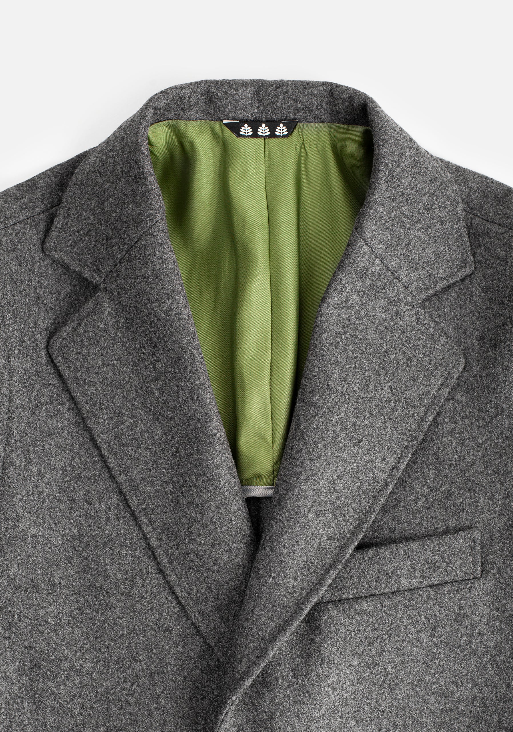 H Legado Grey Wool Coat