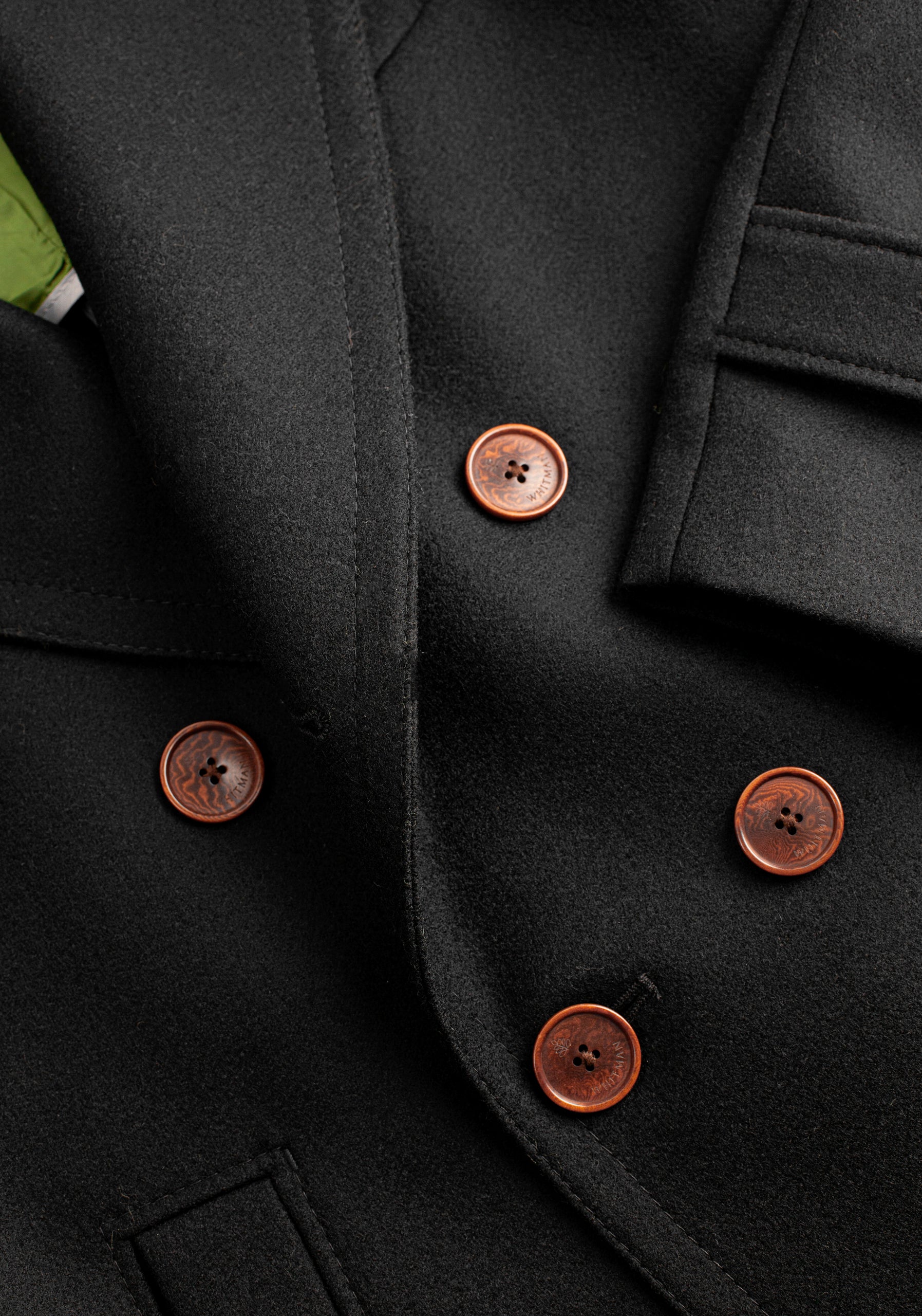 H Loretto Black Coat