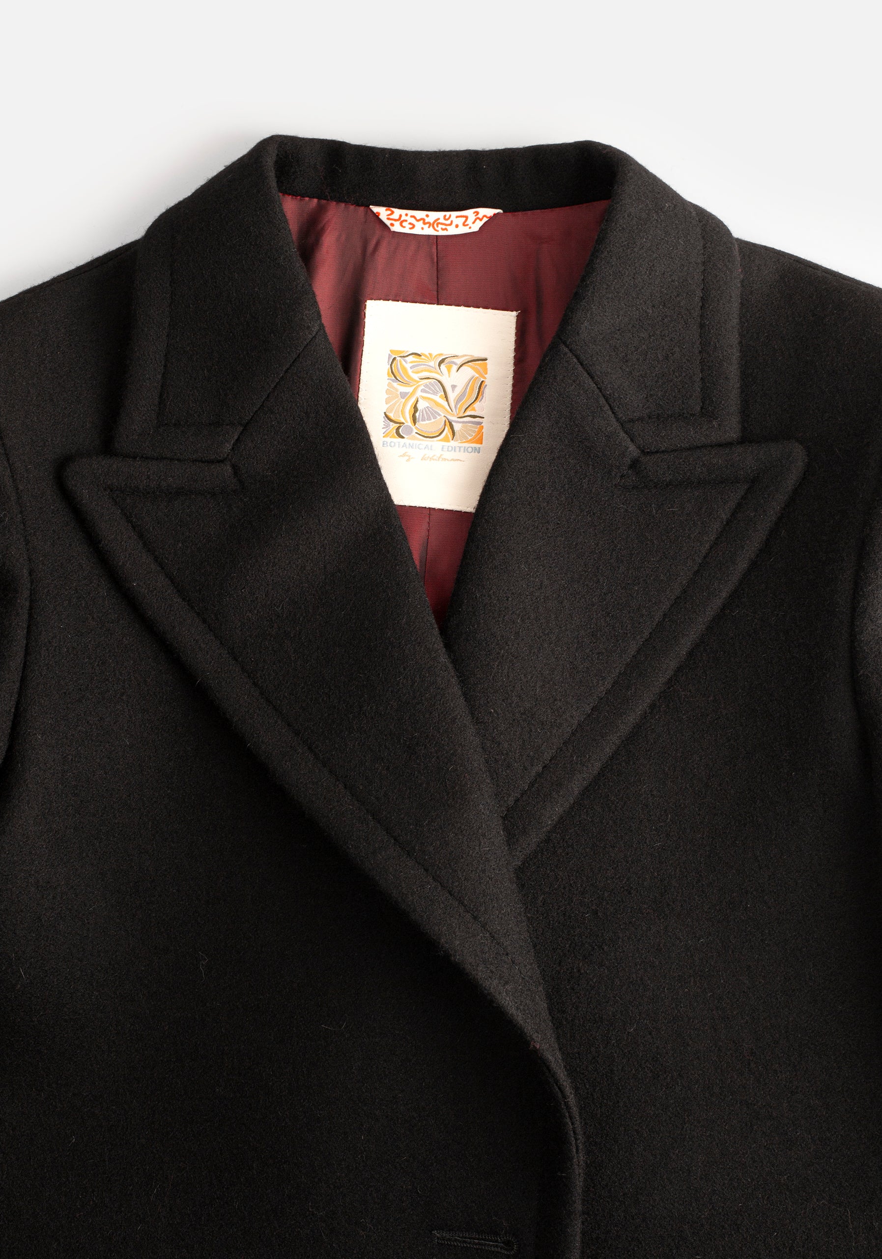 Genova Wool Coat Black