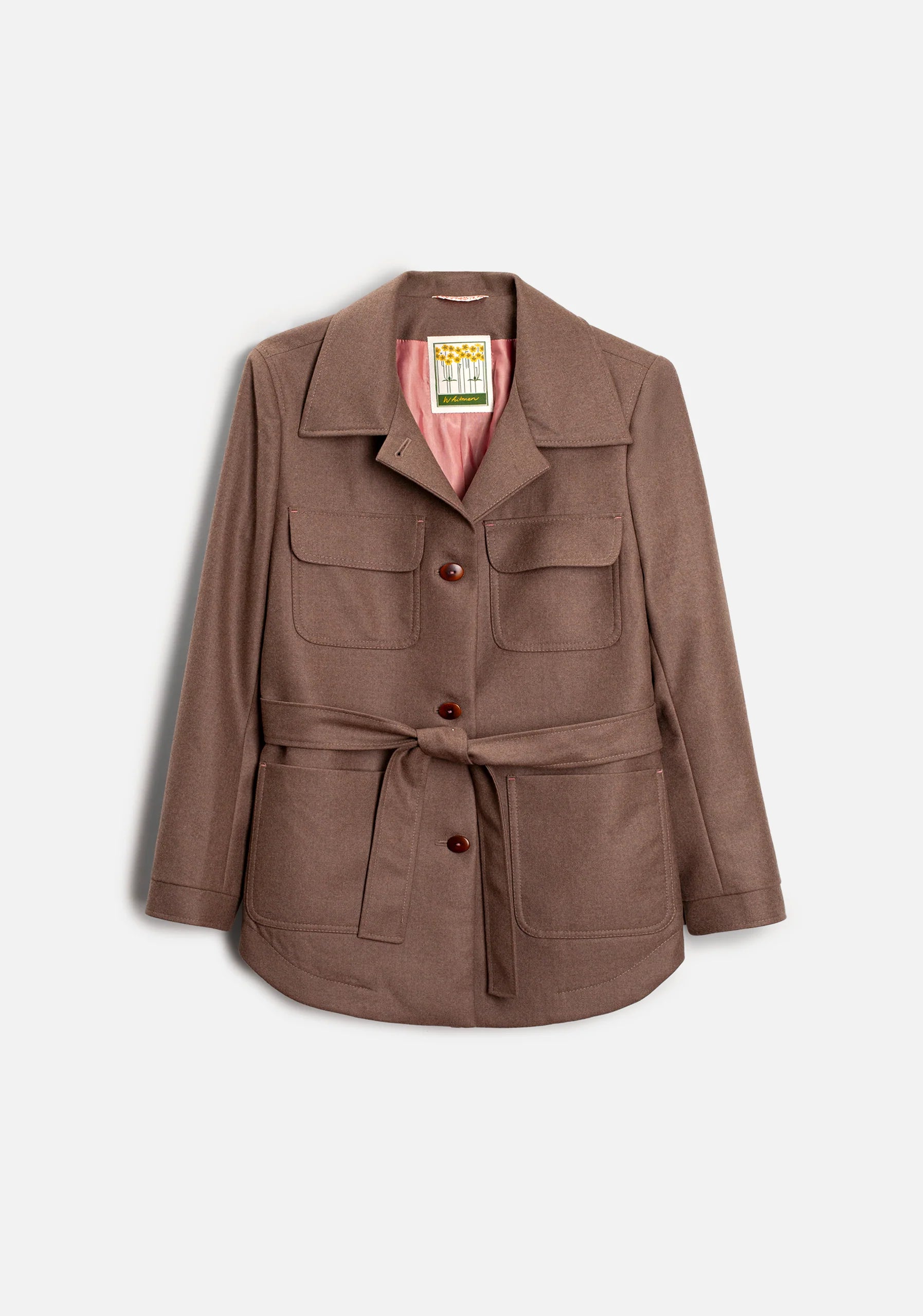 New Condesa Cloth Light Brown Coat