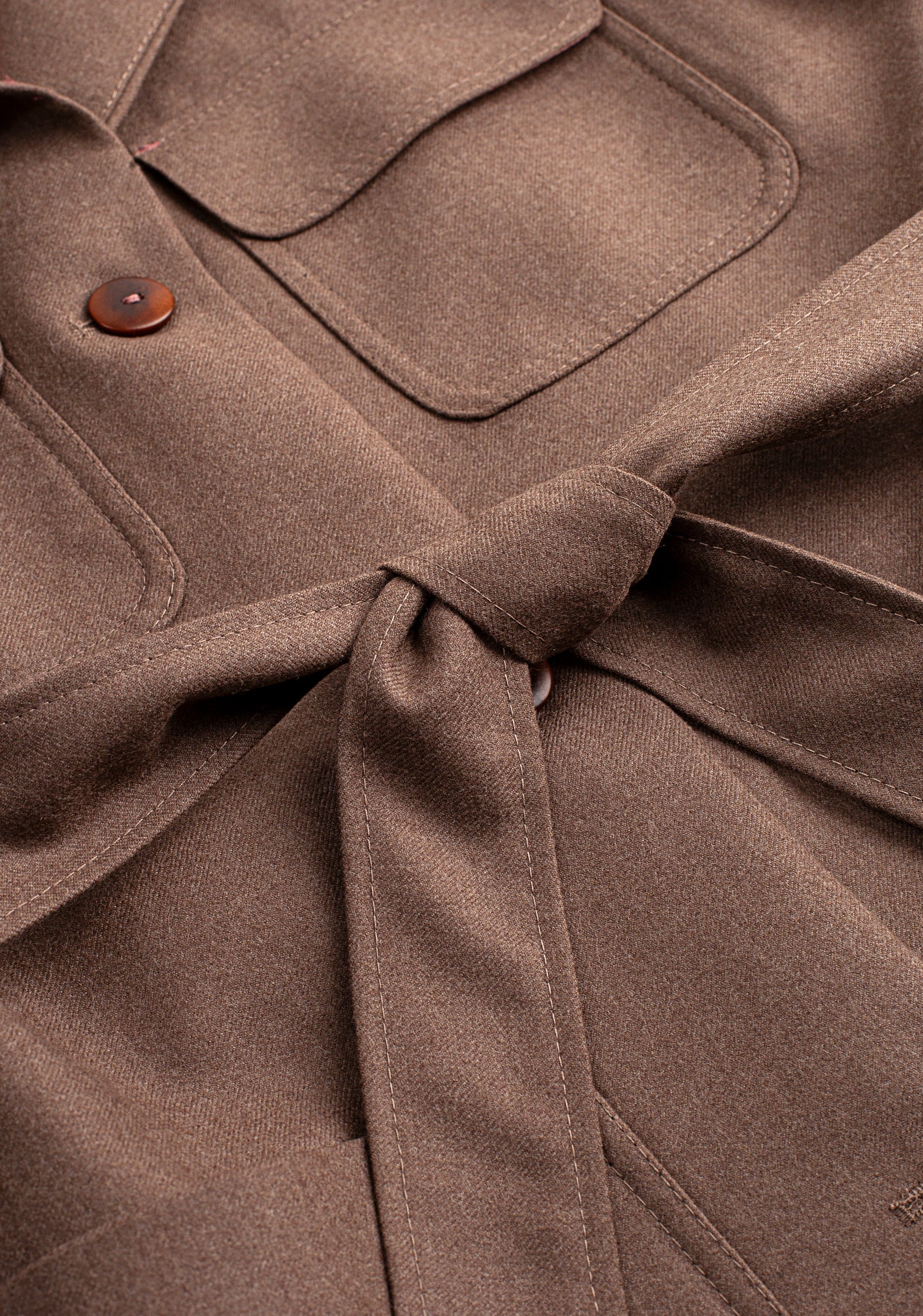 New Condesa Cloth Light Brown Coat