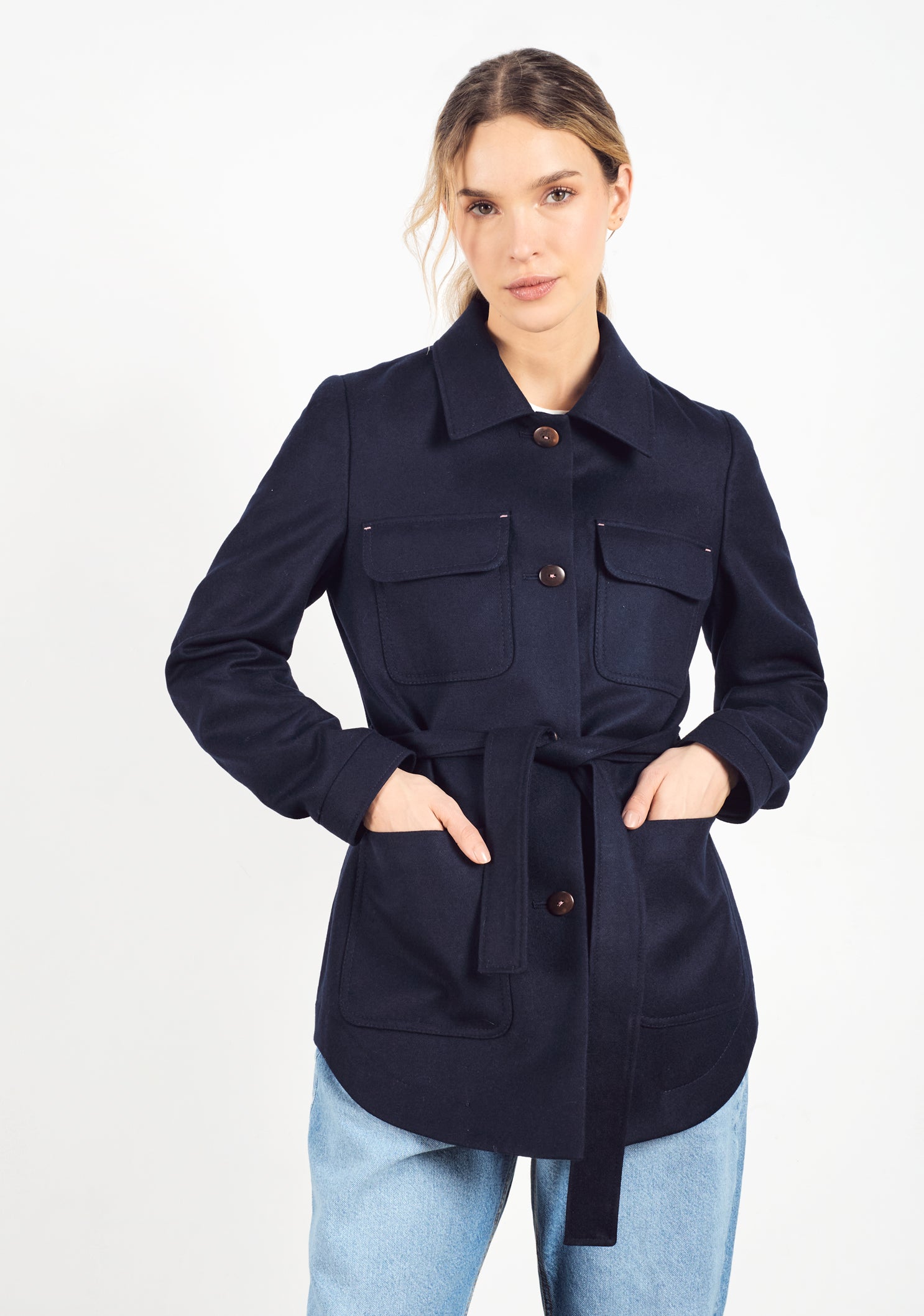 New Condesa Cloth Dark Blue Coat