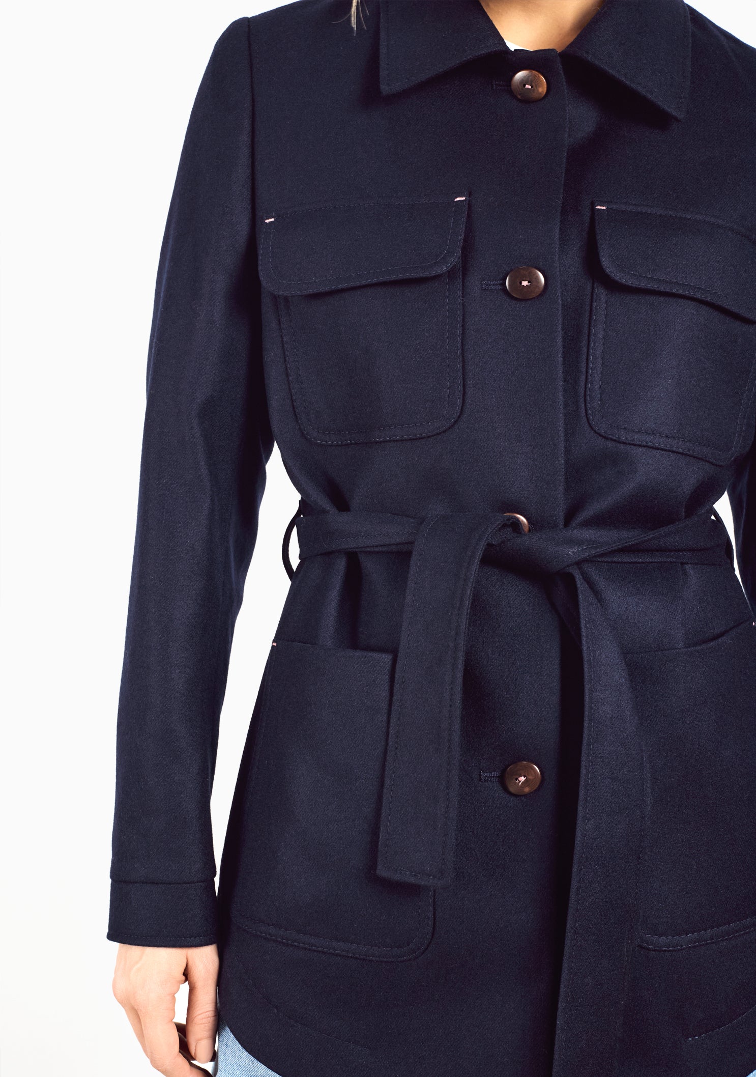 New Condesa Cloth Dark Blue Coat