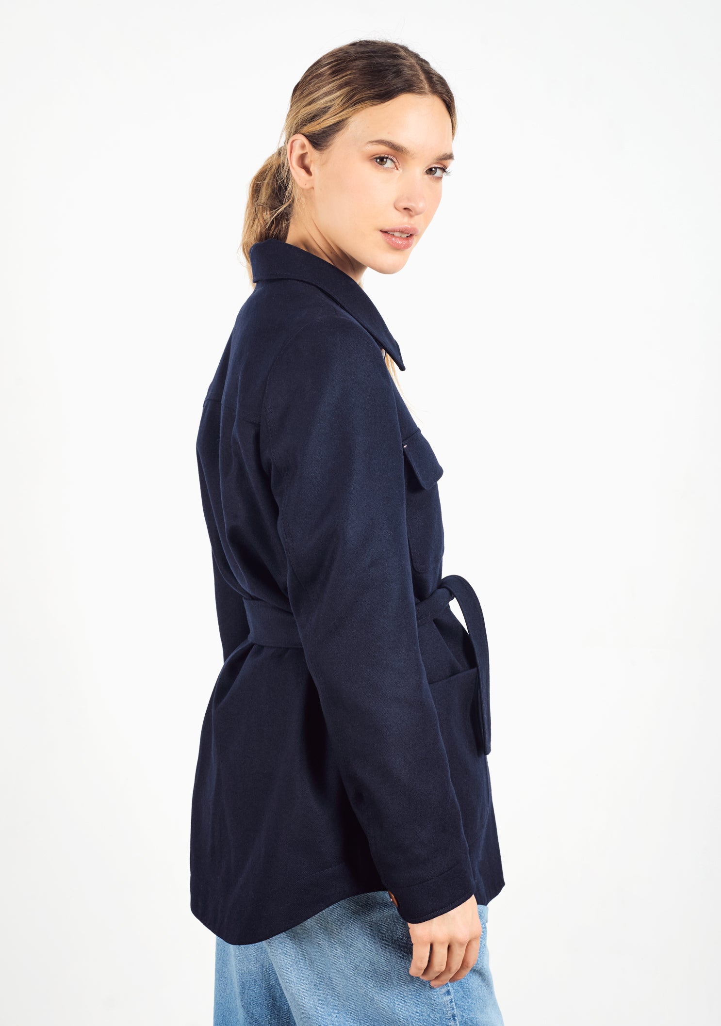 New Condesa Cloth Dark Blue Coat