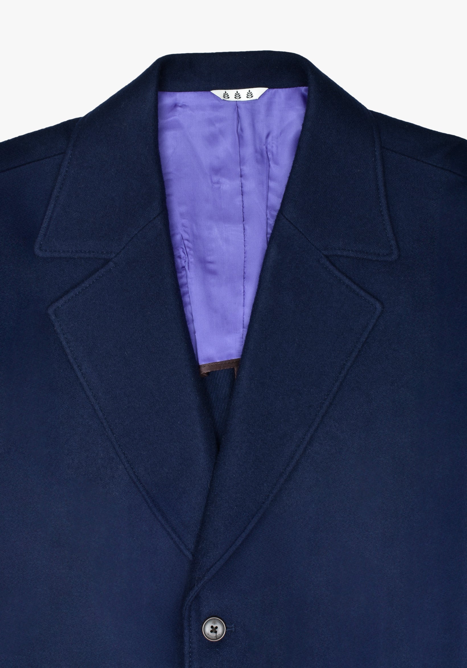 Verne Dark Blue Coat