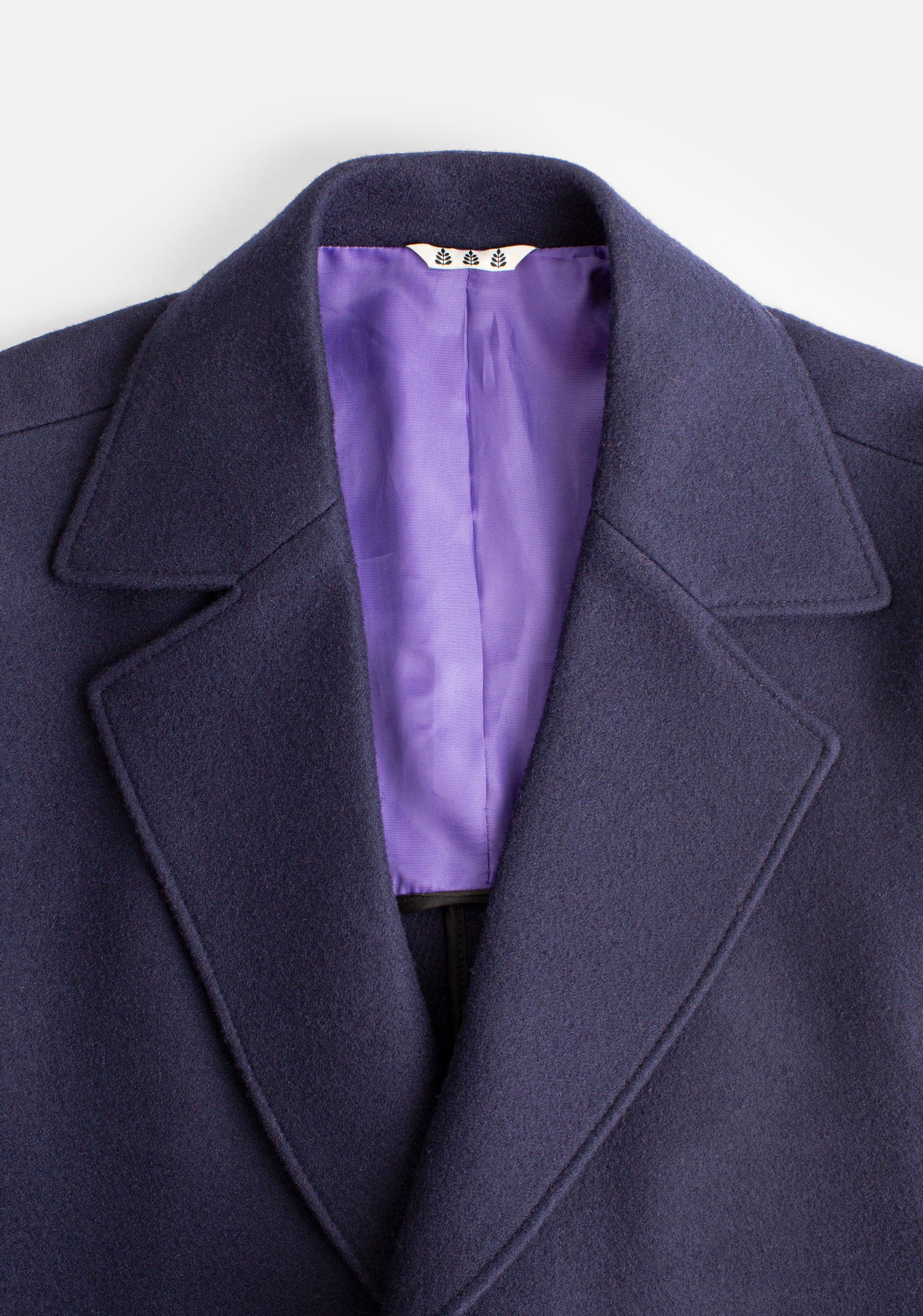 Verne Dark Blue Coat