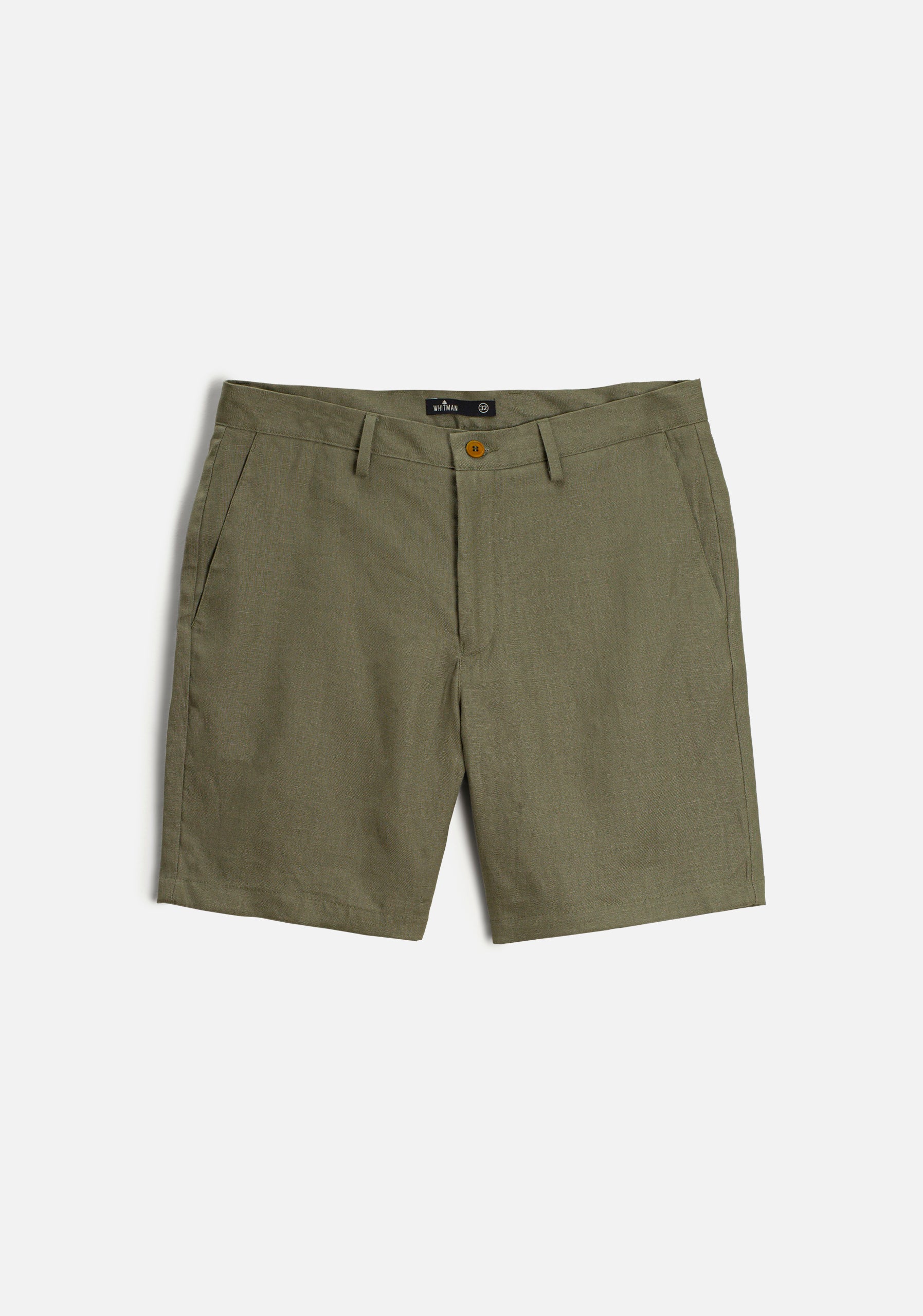 Manabi Lino Military Green Shorts