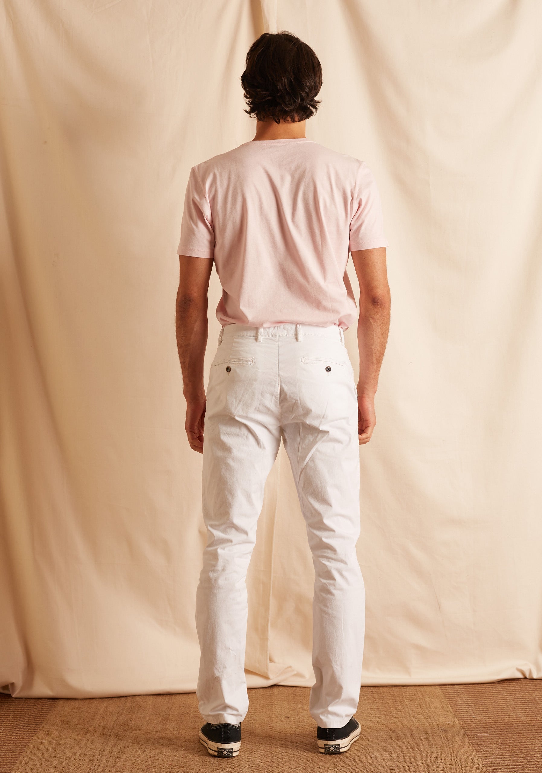 Chino White Trousers