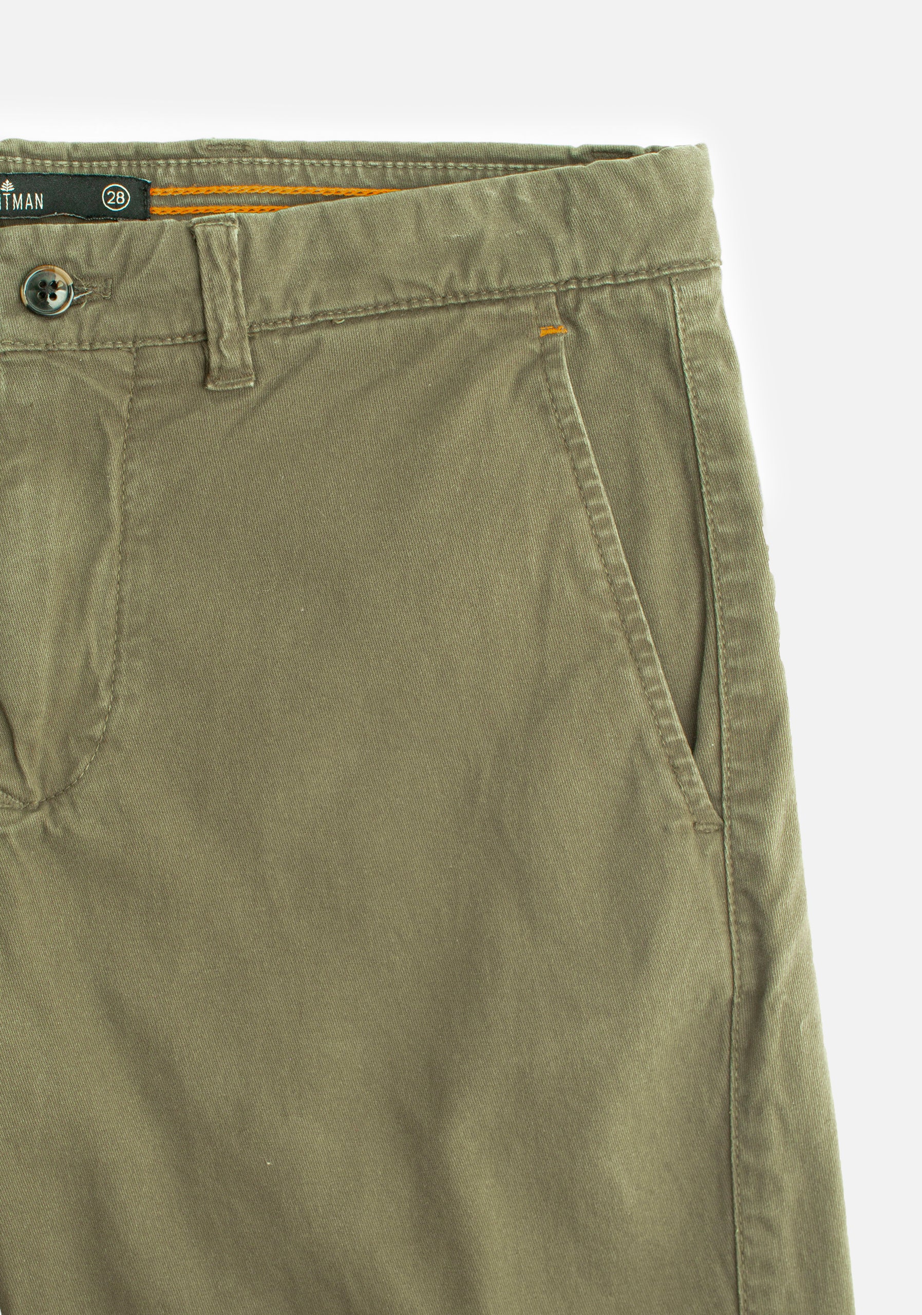 Alicante Olive Green Bermuda