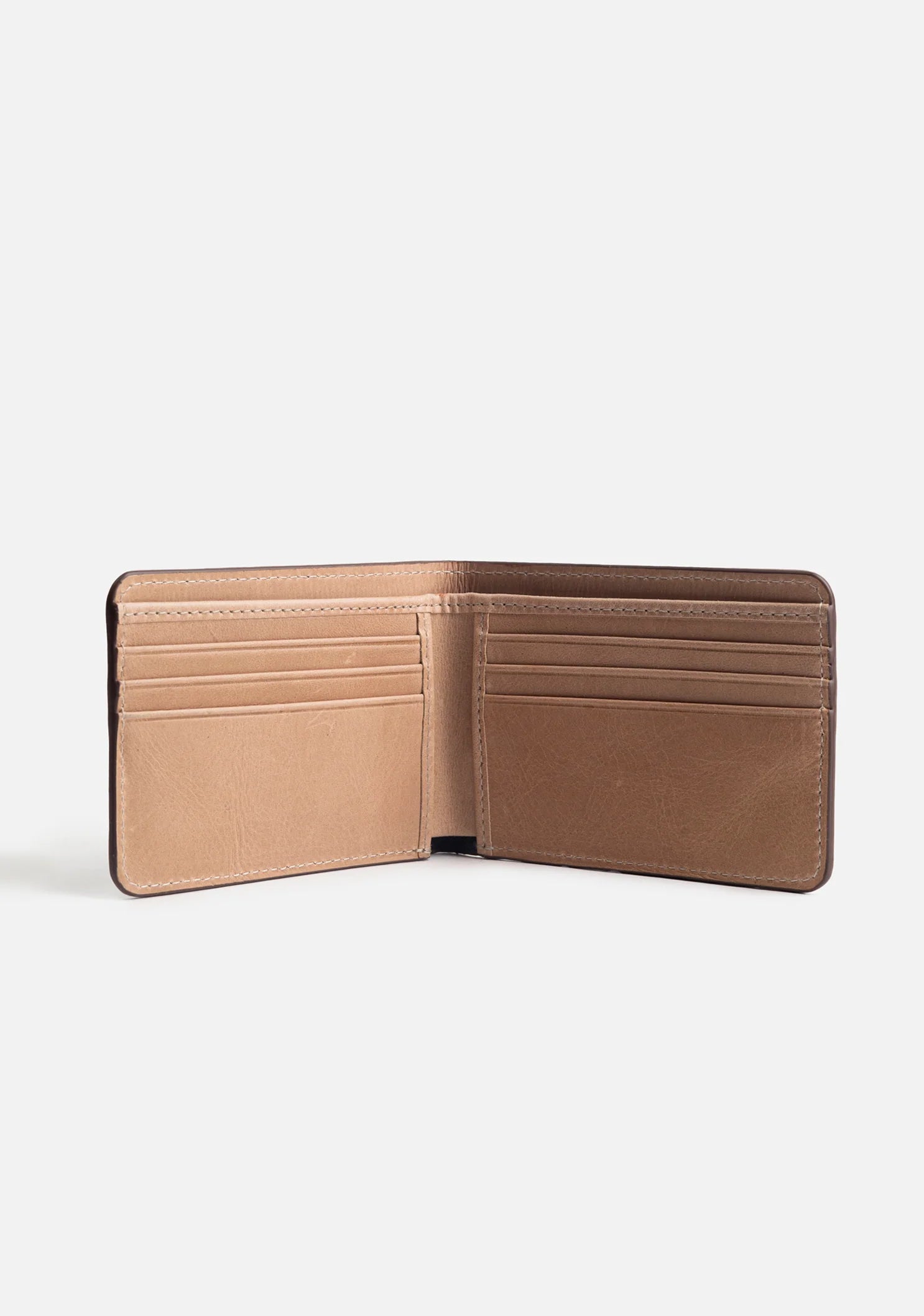 Fargo Wallet Cognac Int. Beige
