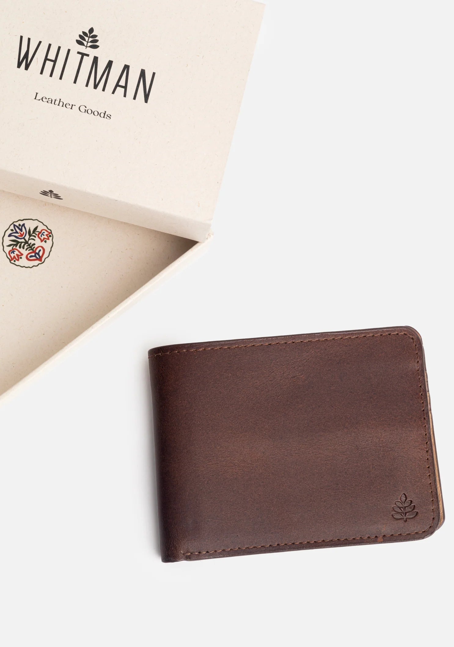 Fargo Wallet Cognac Int. Beige