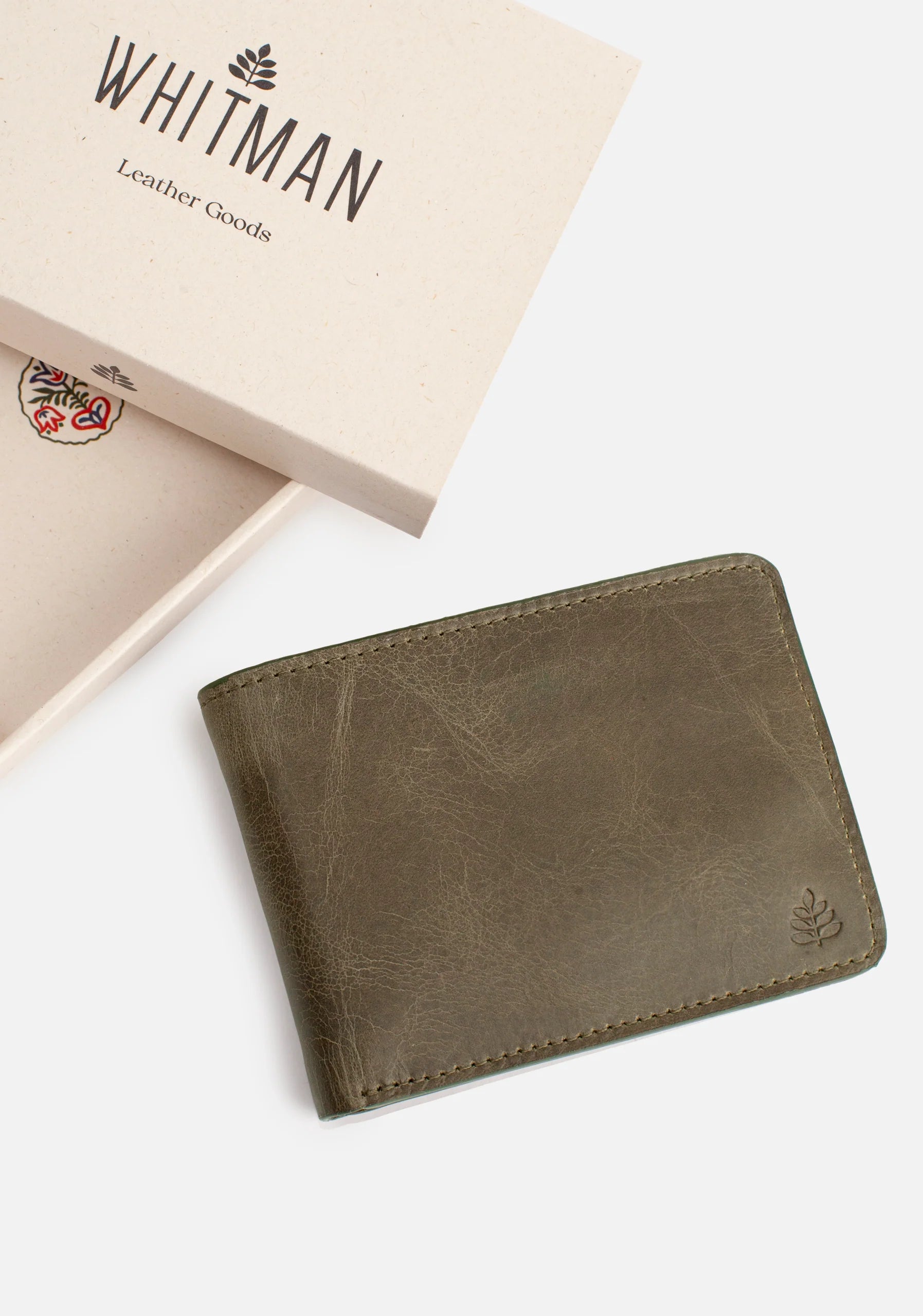 Wallet Fargo Green Olive Int Cognac