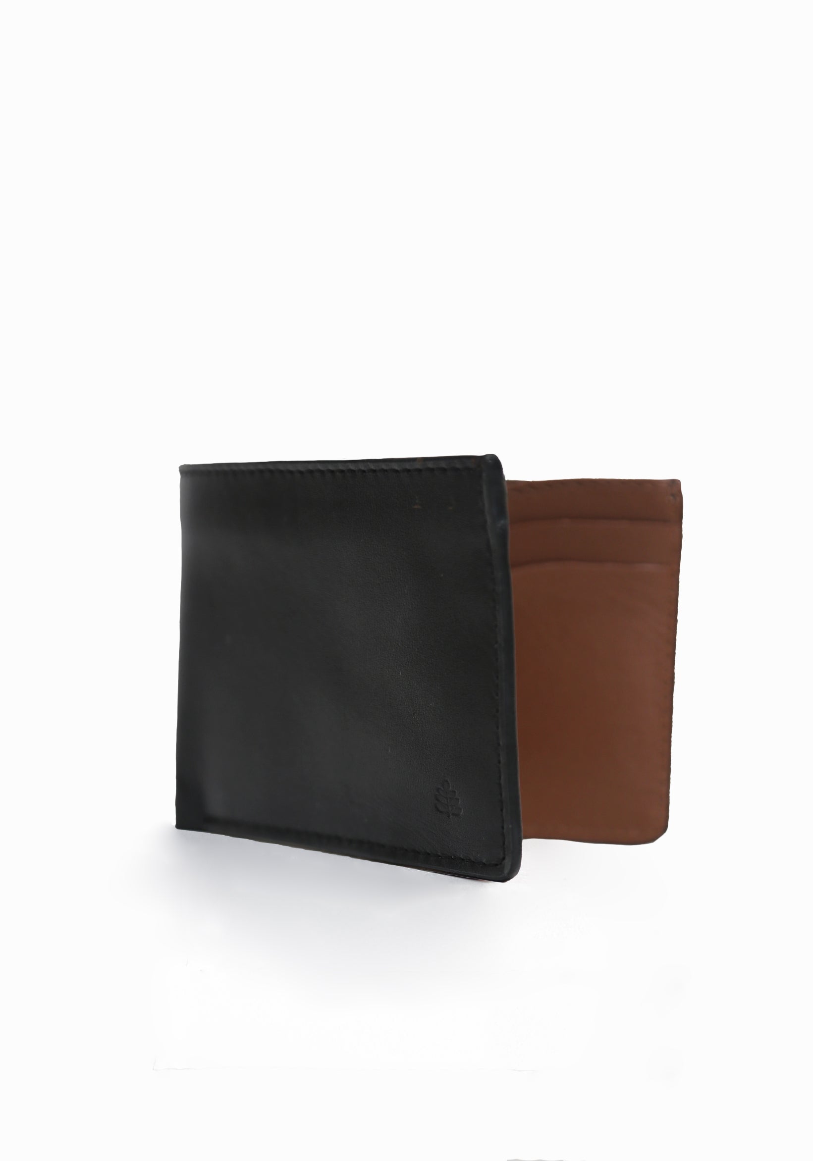 Brescia Black/Brown Leather Wallet