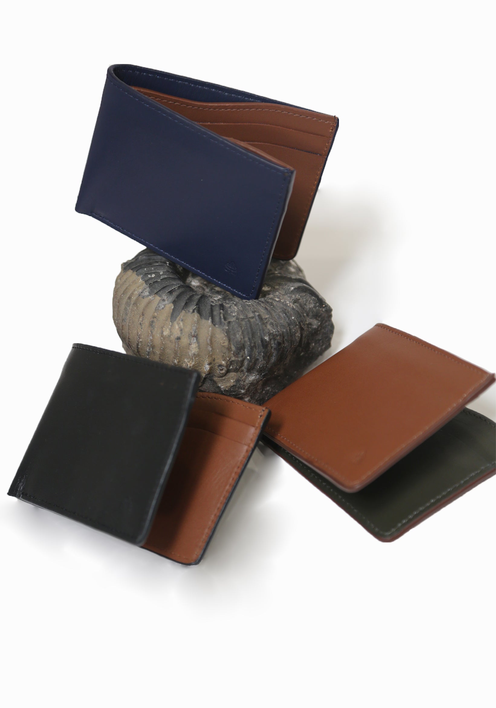 Brescia Black/Brown Leather Wallet