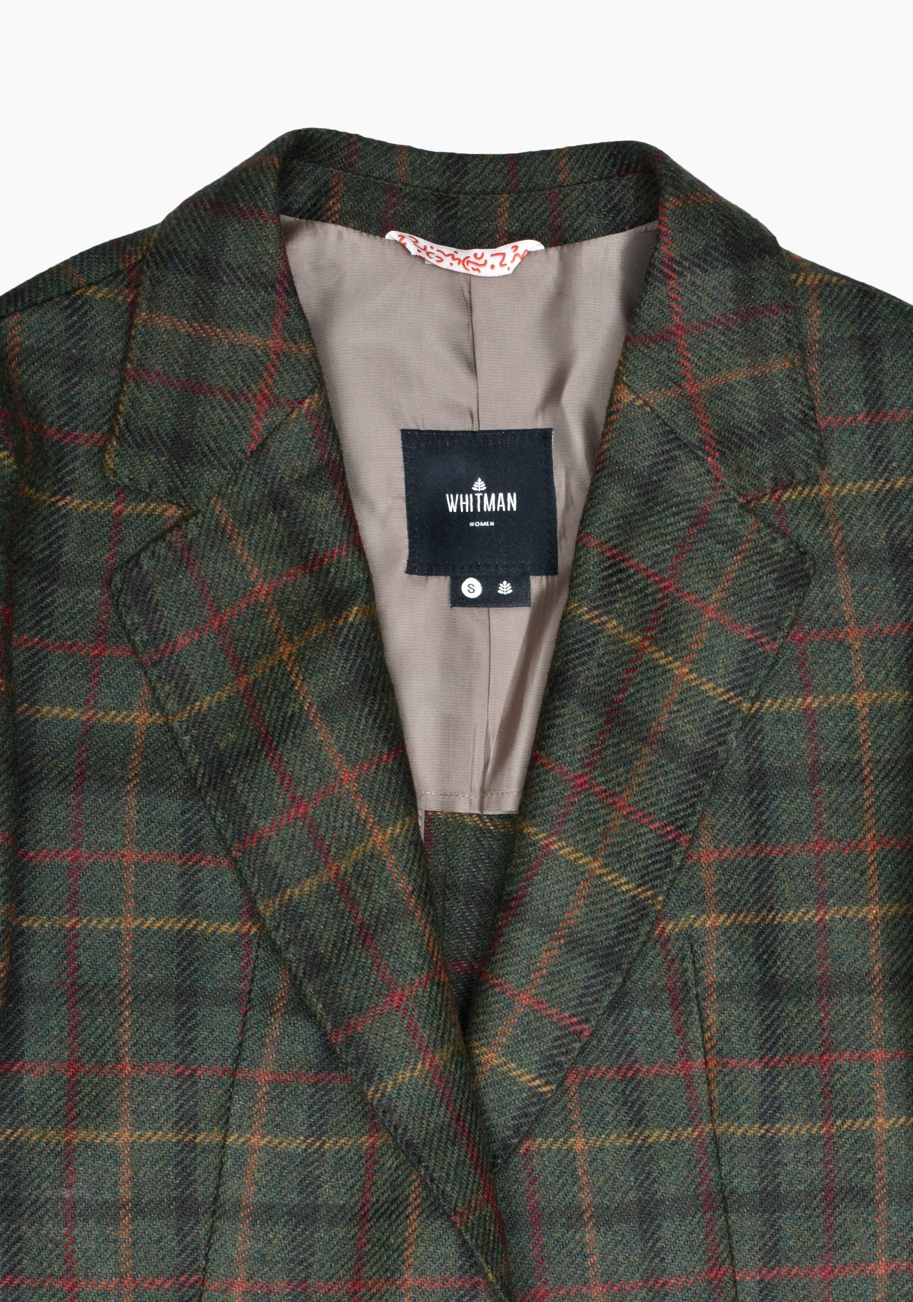 Agatha Green Plaid Blazer