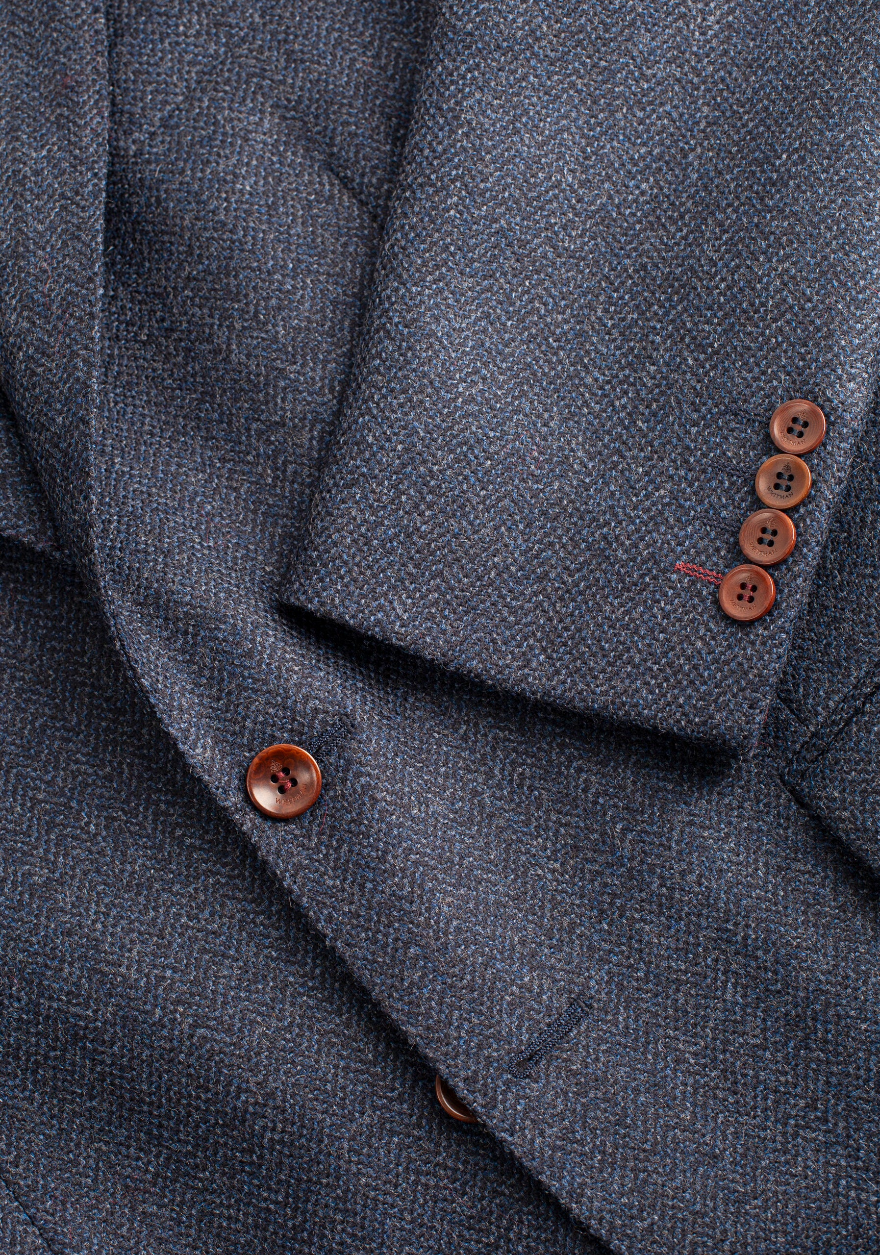 H Poet Blazer Dark Blue Patch Jasper