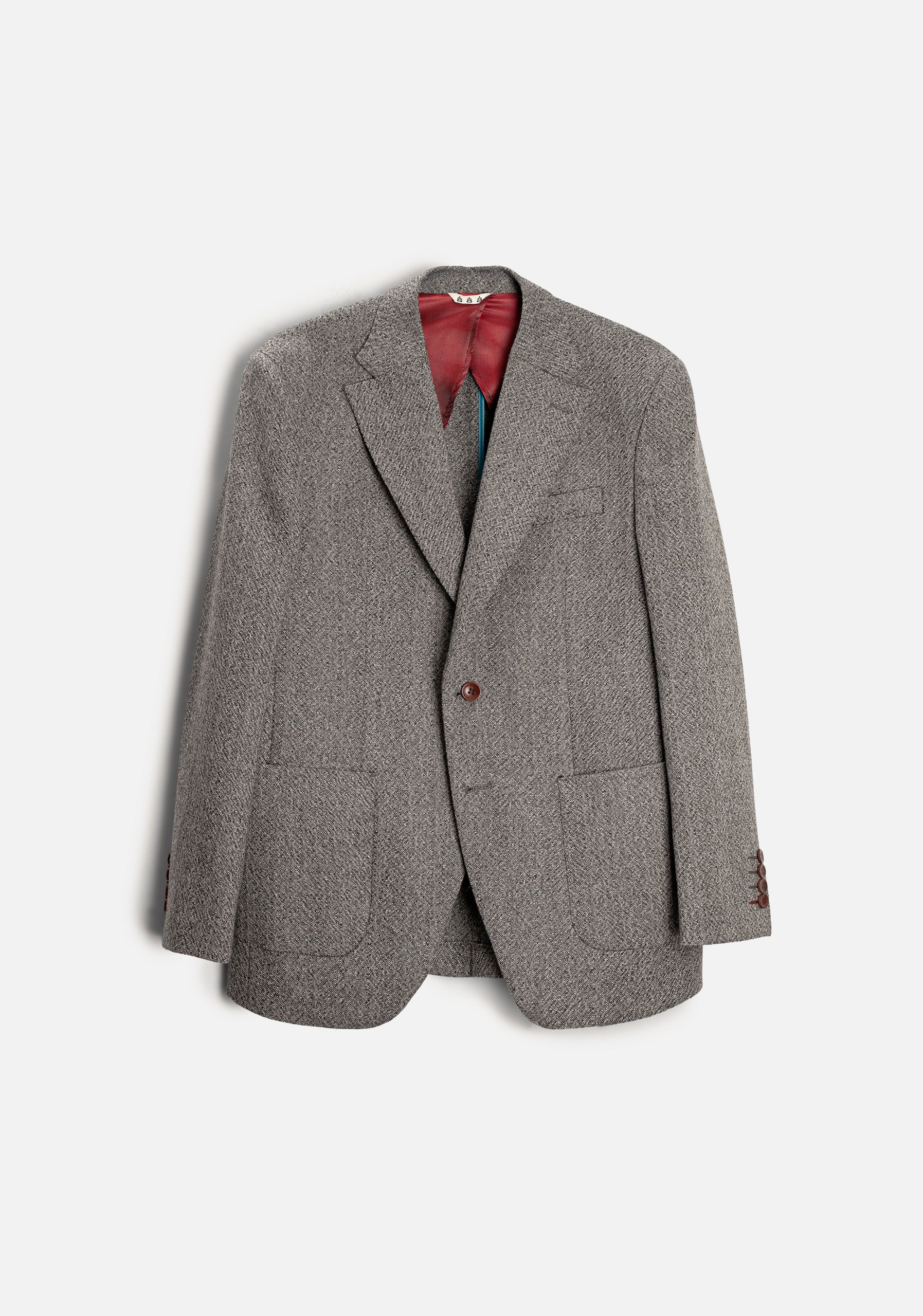 Blazer H Poet Patchwork Grey Medium Texture