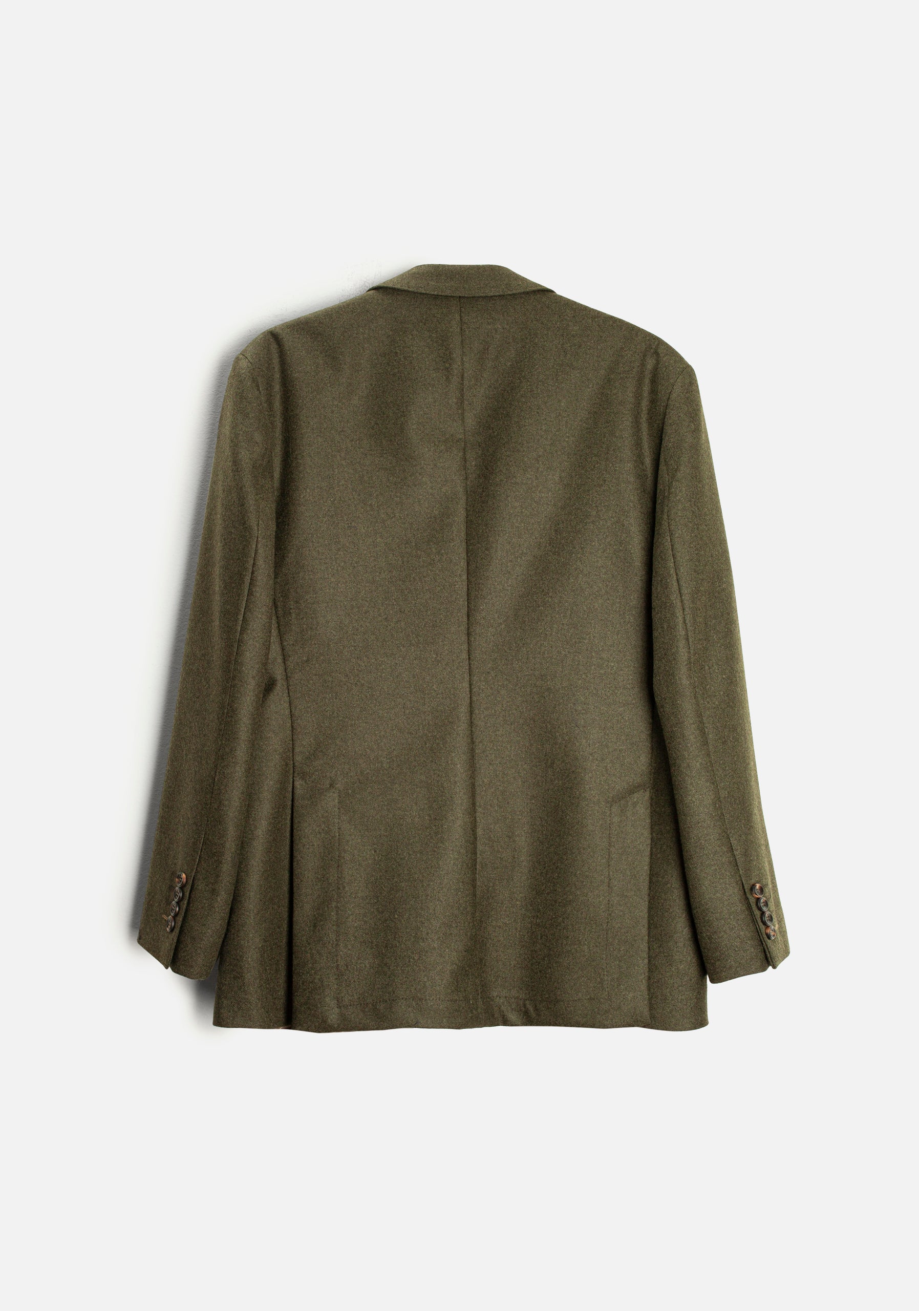 Blazer H Poet Wool Solid Color Green Medium