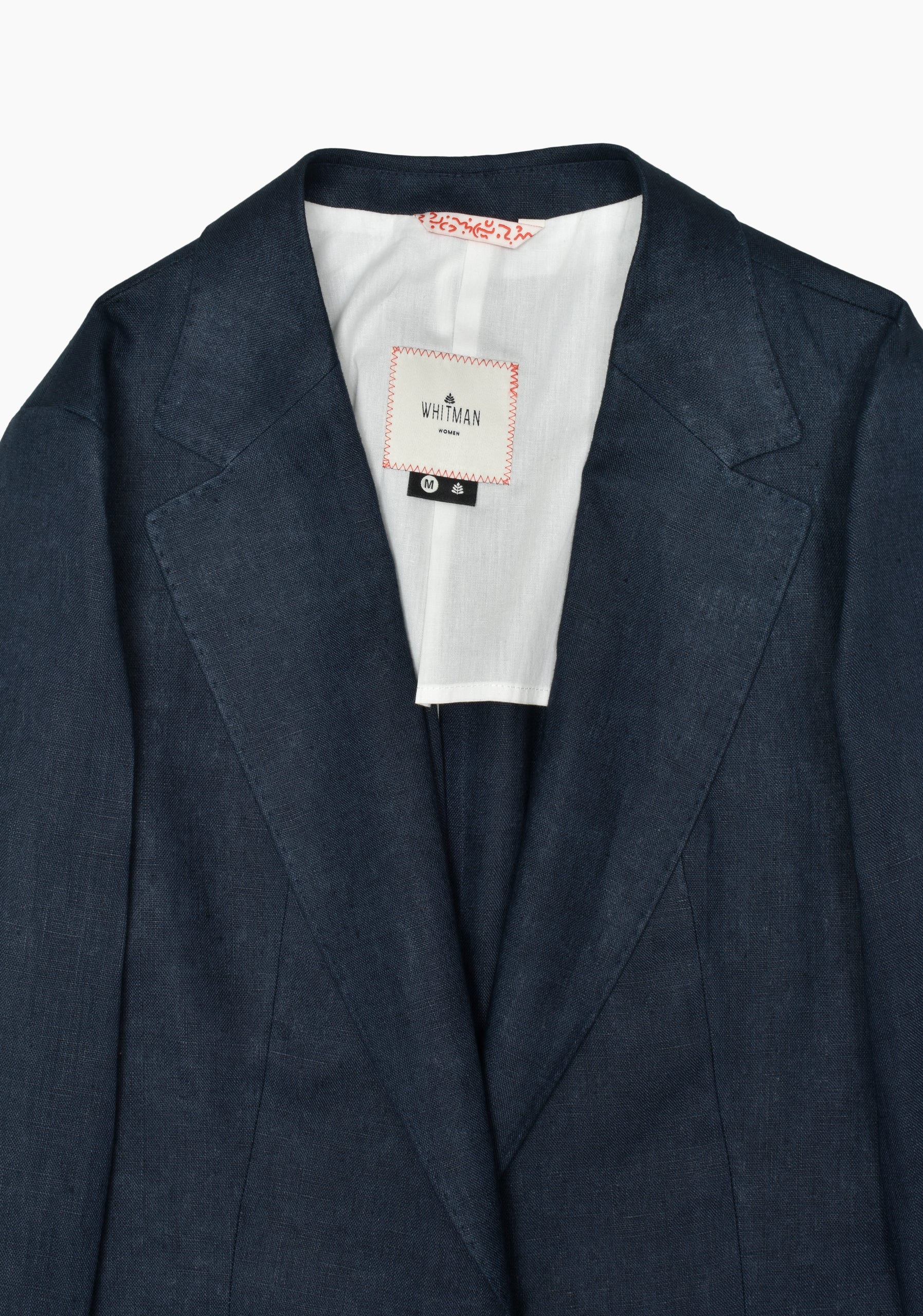 Dark Blue Linen Harriet Blazer