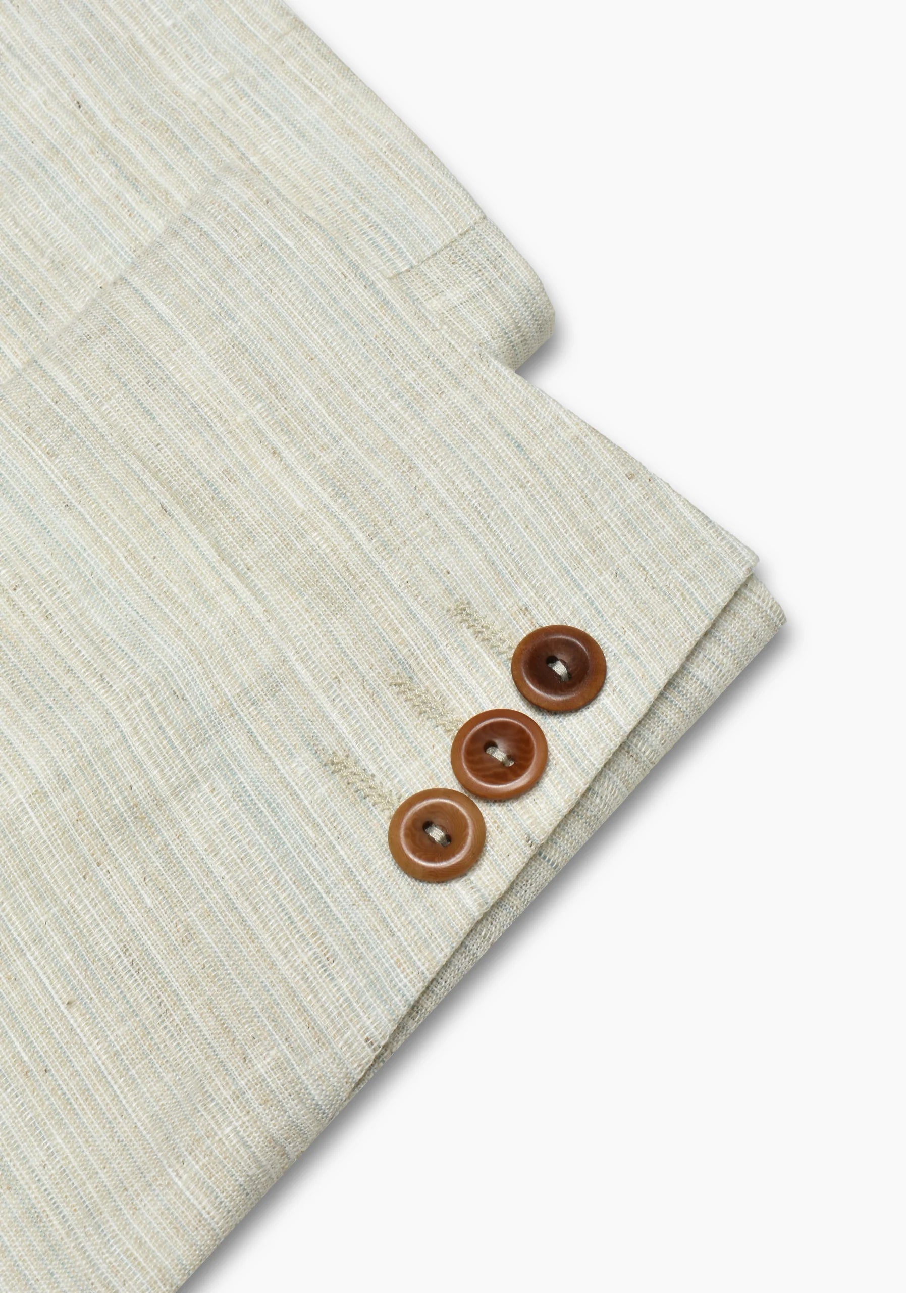 Blazer Harriet Linen Ivory Stripes