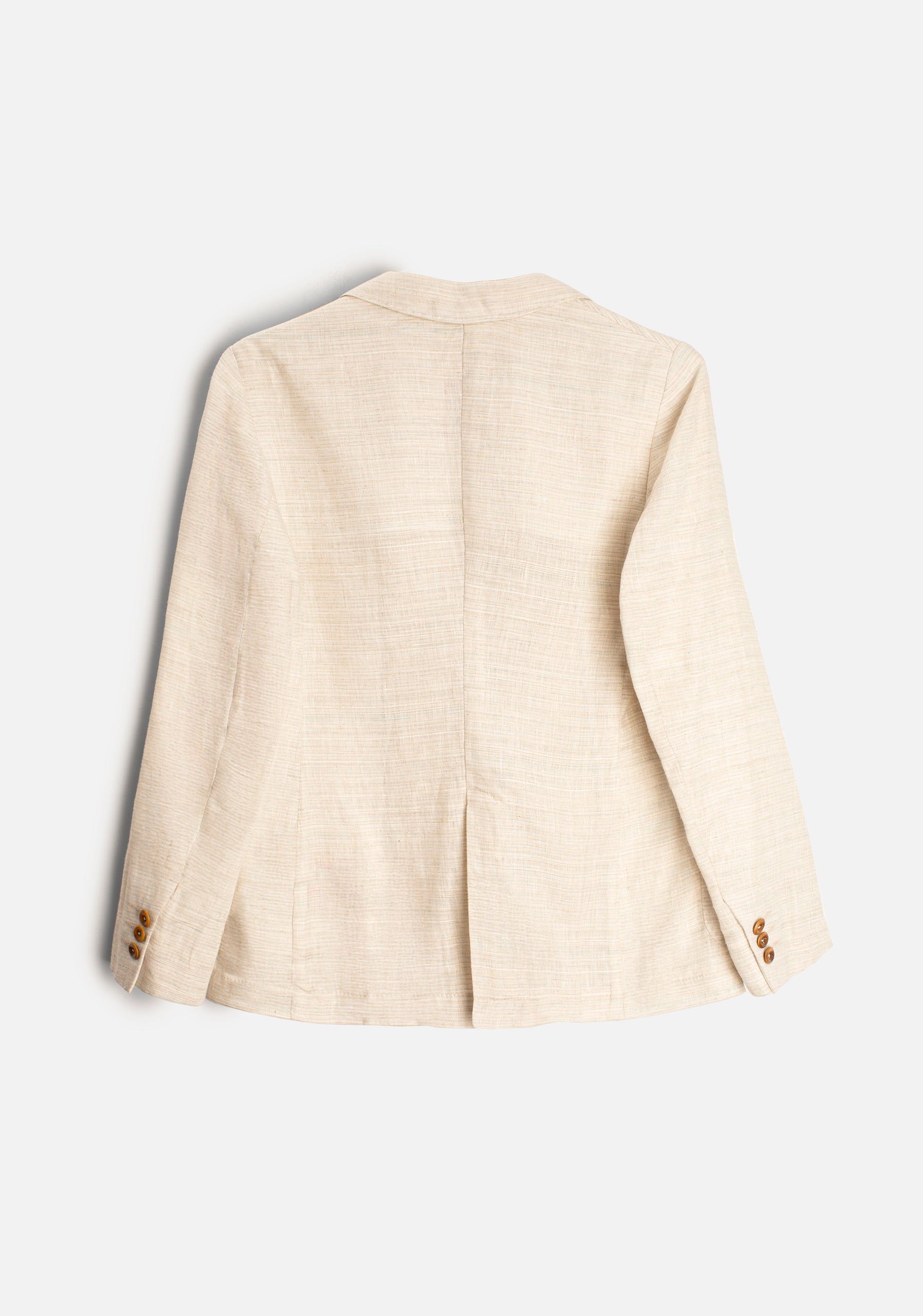Blazer Harriet Linen Ivory Stripes