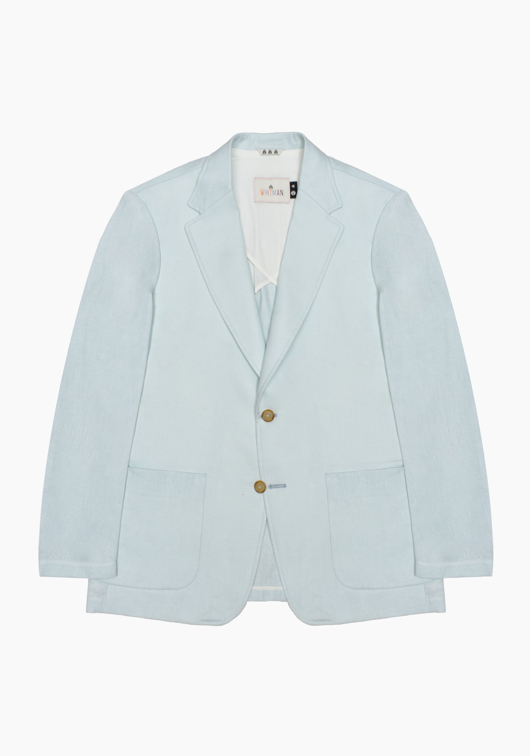 Linen Light Blue Blazer