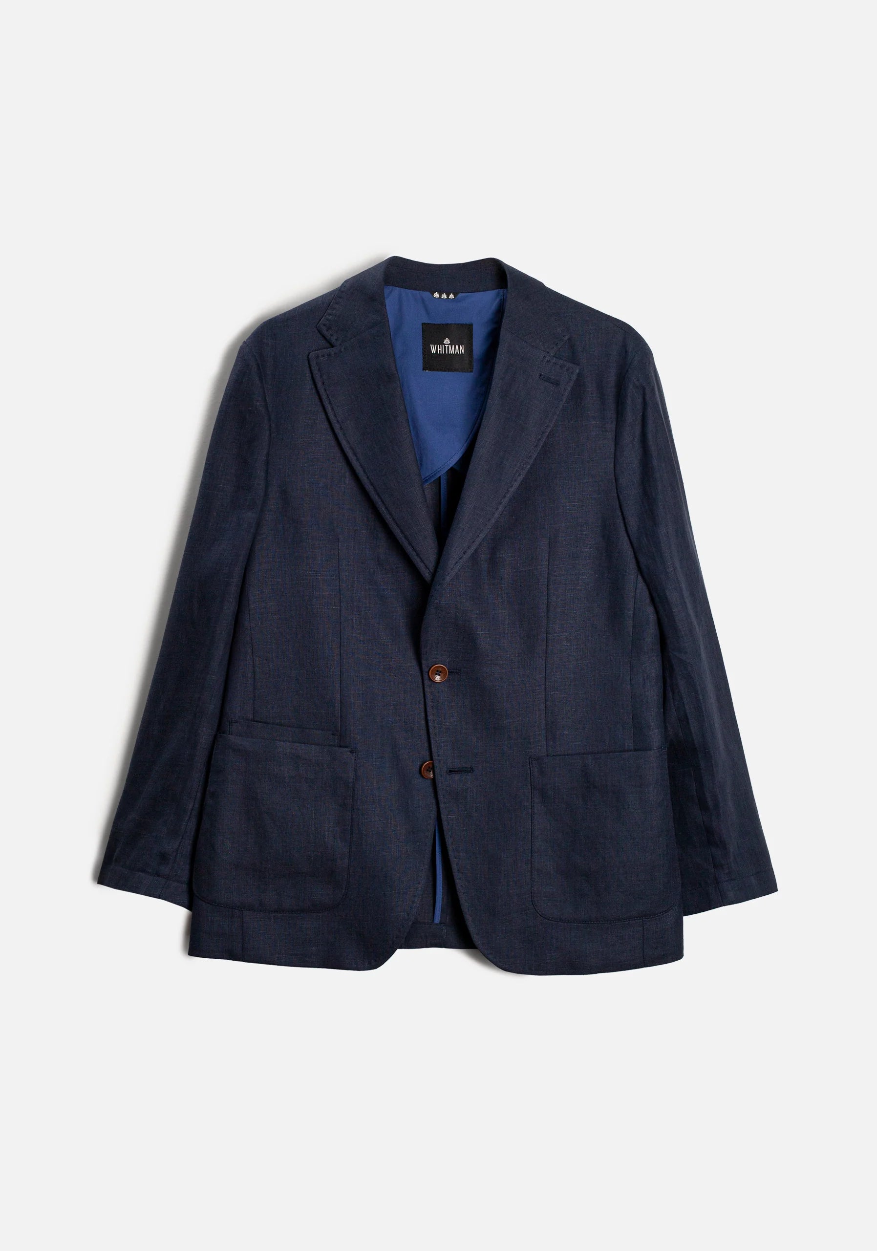 Linen Blazer Otello Blue Osc