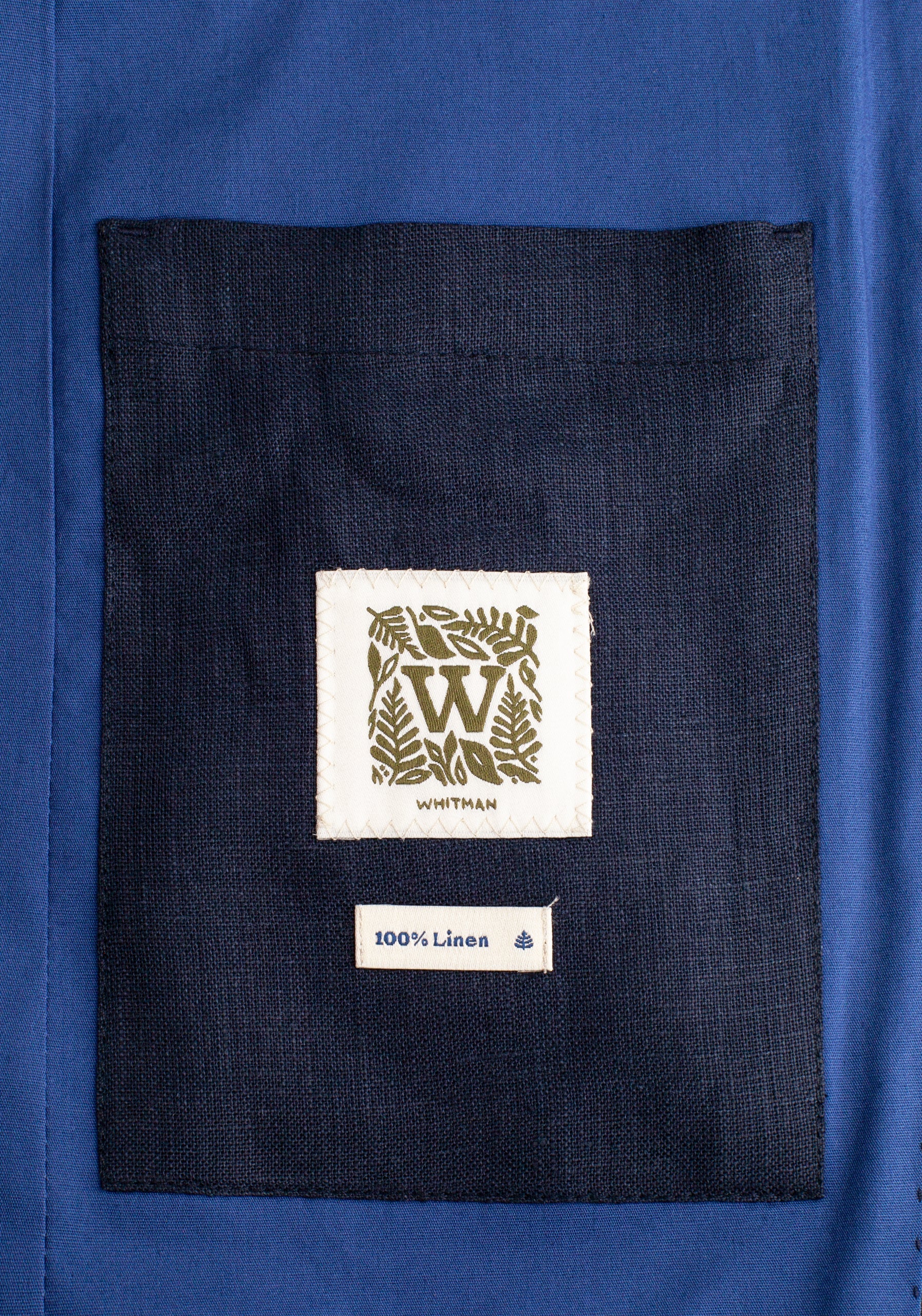 Linen Blazer Otello Blue Osc