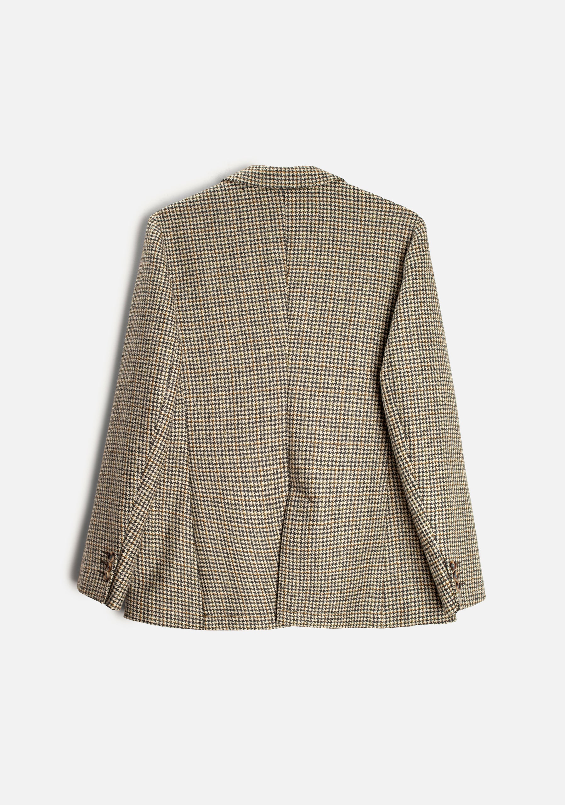 Agatha Wool Blazer Beige - Green