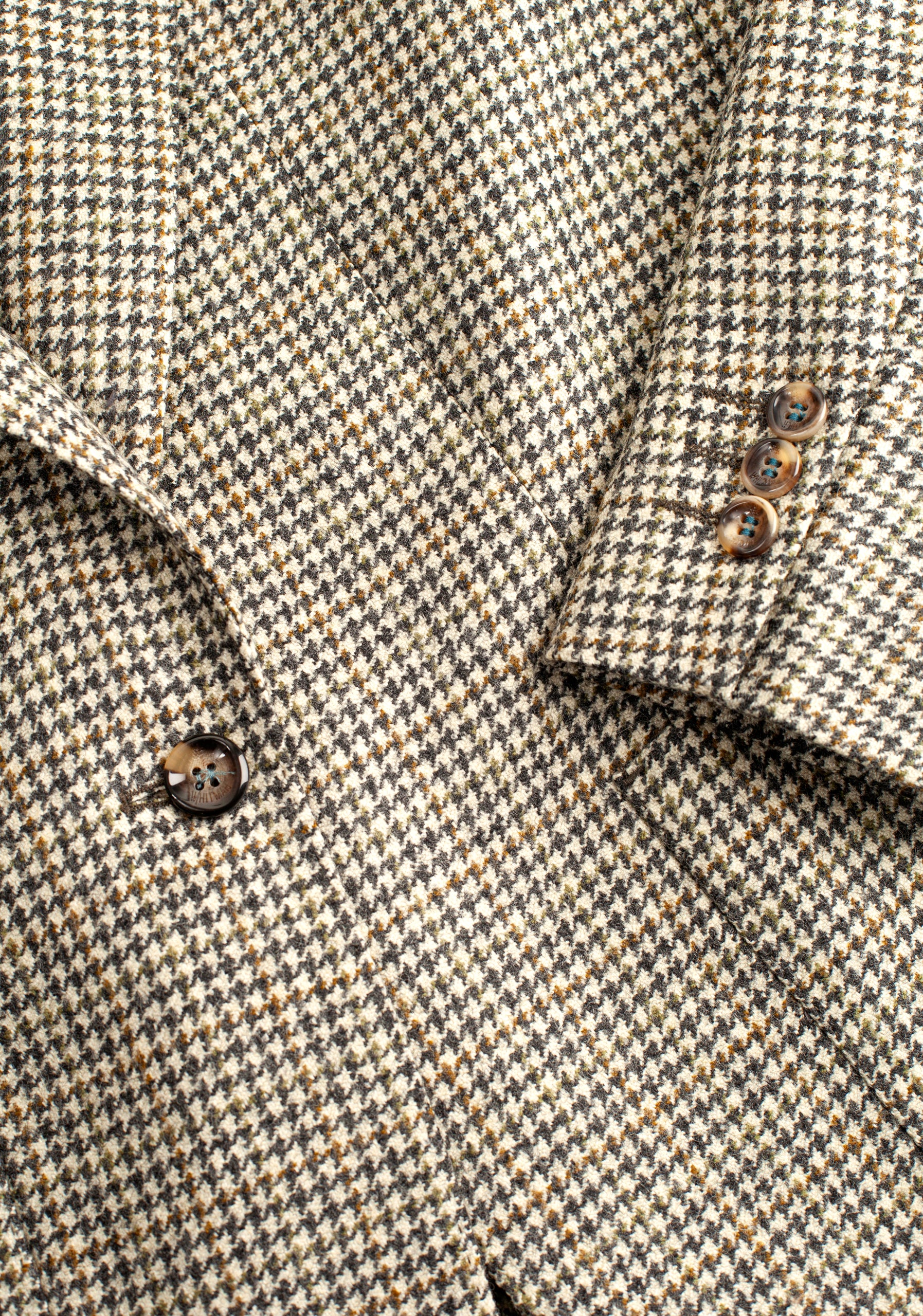 Agatha Wool Blazer Beige - Green