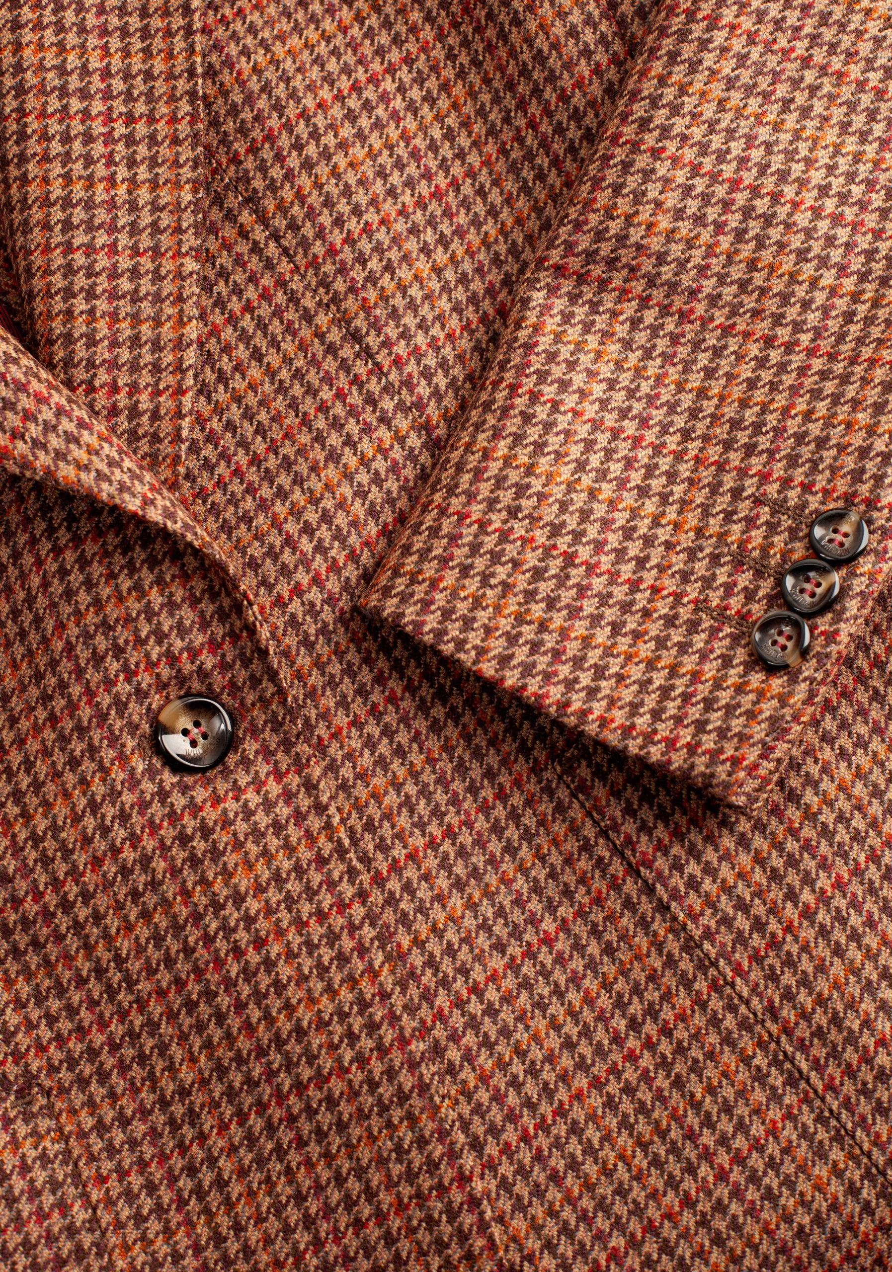 Blazer M Agatha Wool Gallineto Brown - Pink