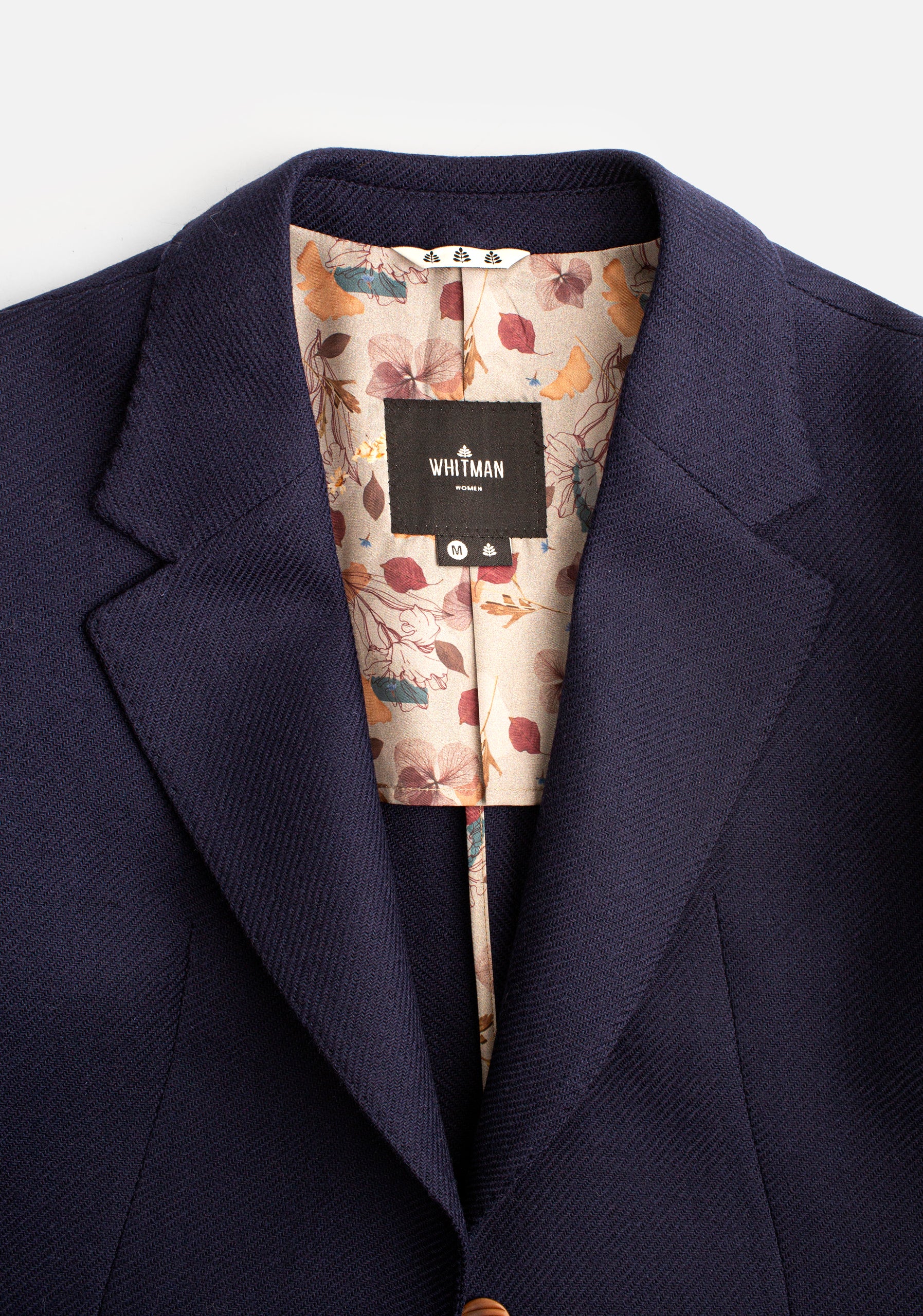 Agatha Blue Wool Blazer.