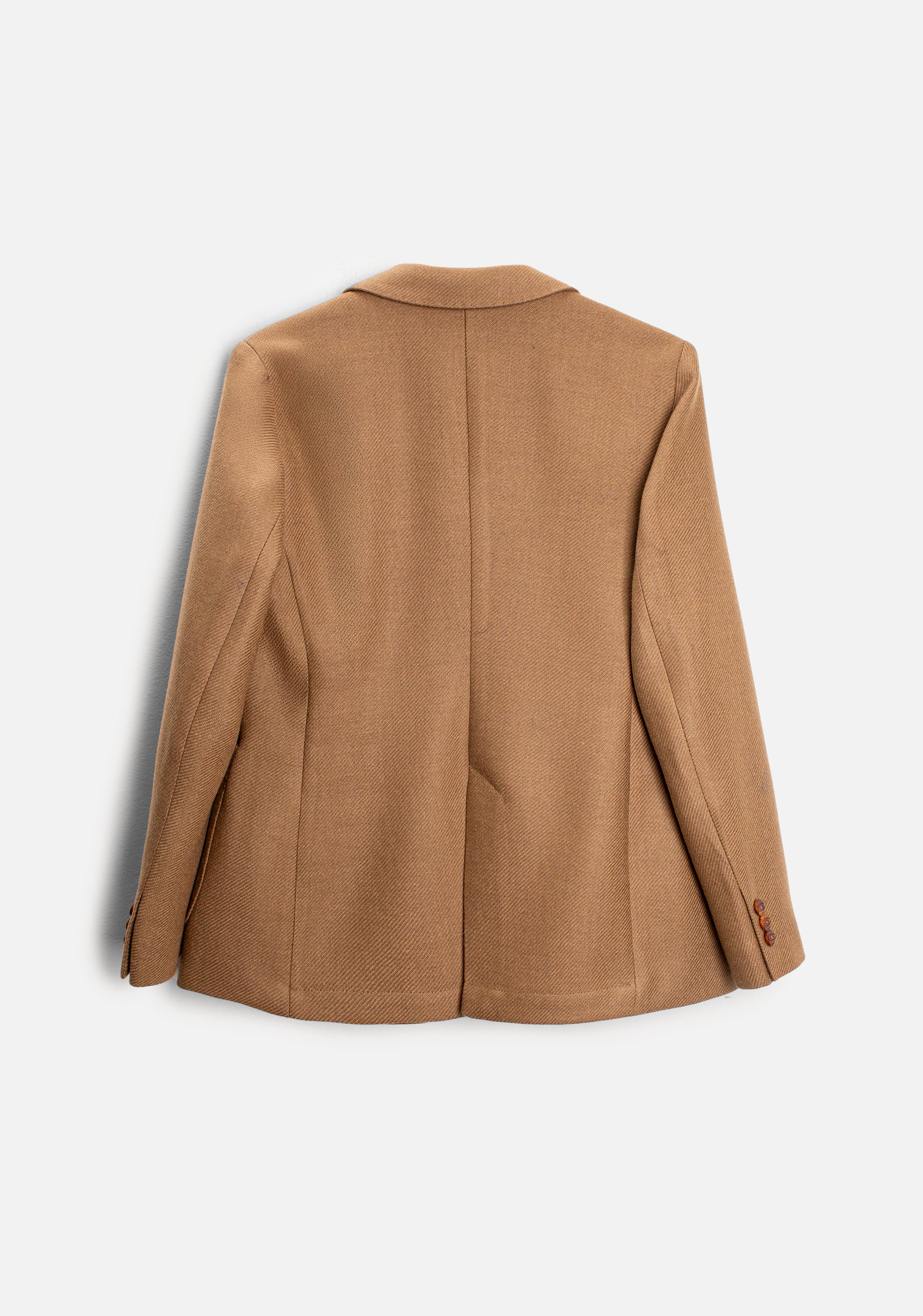 M Agatha Camel Wool Blazer