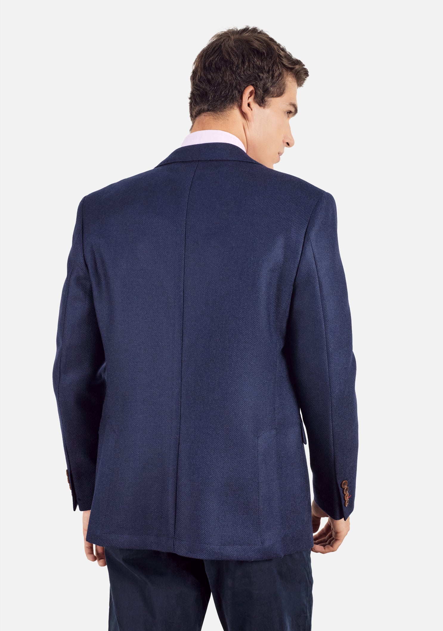 Poet Unstructured Ars Dark Blue Blazer