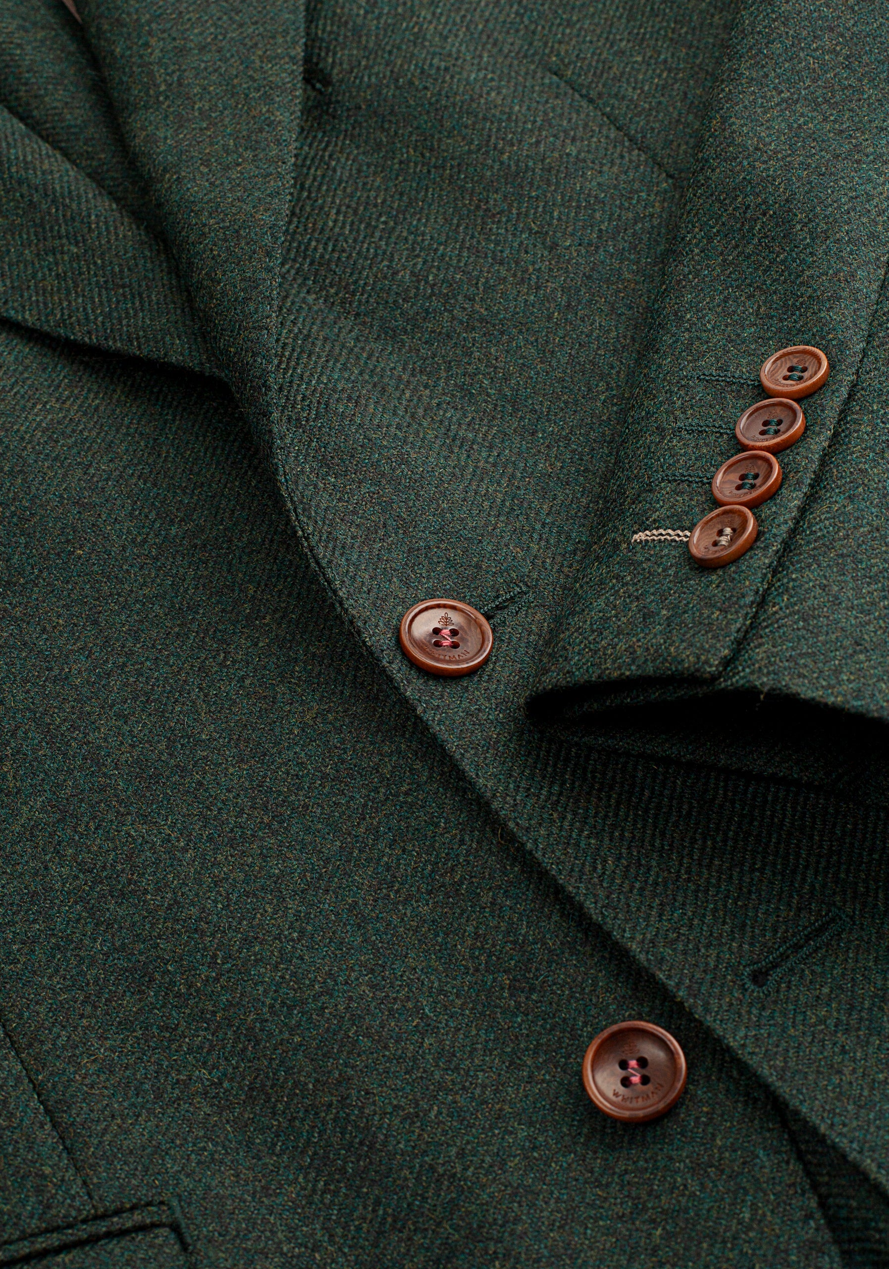 Blazer Poet Unstructured Jaspe Green