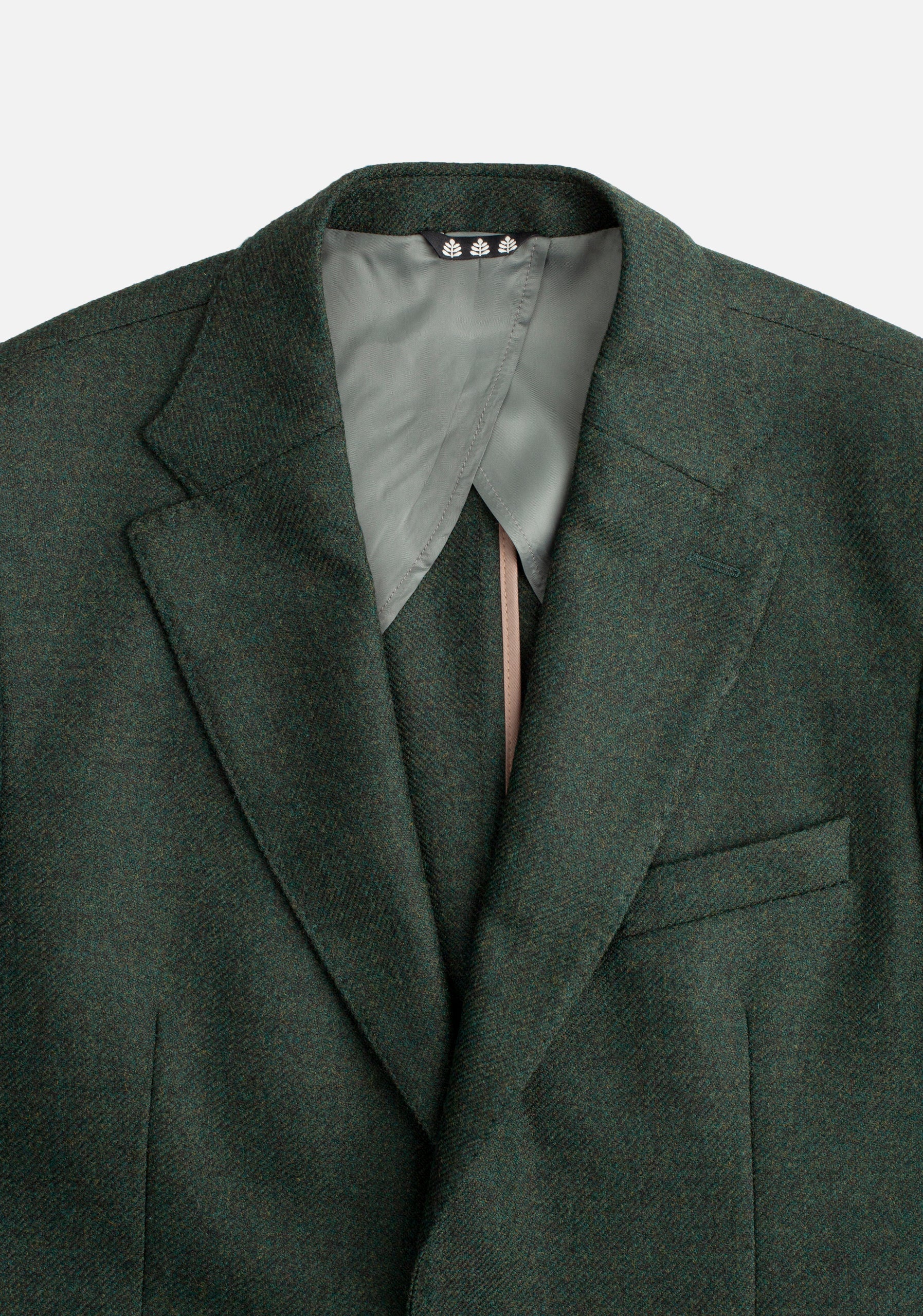 Blazer Poet Unstructured Jaspe Green