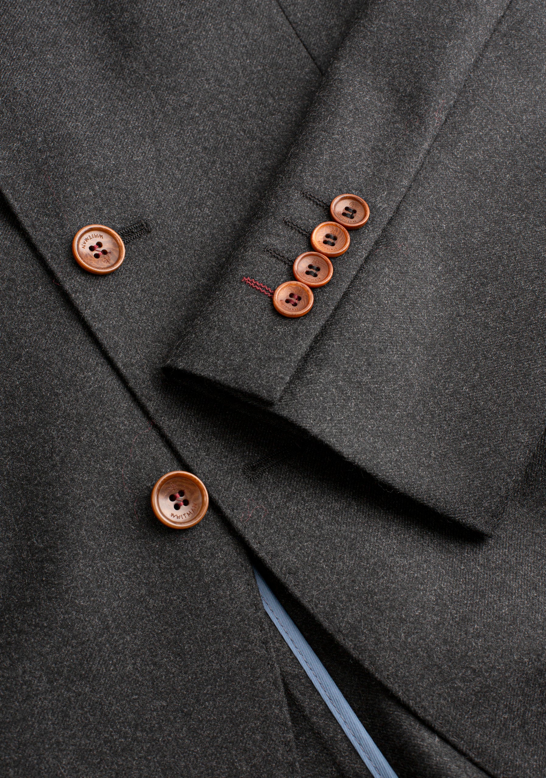 Blazer Poet Poet Lana Desest Gris Osc Jaspe