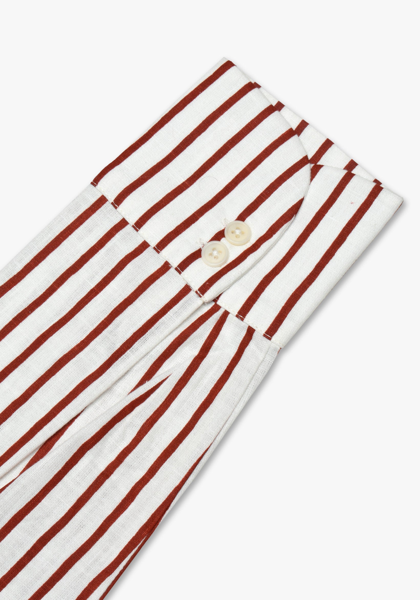 Classic Blouse with Wine Lines Pockets