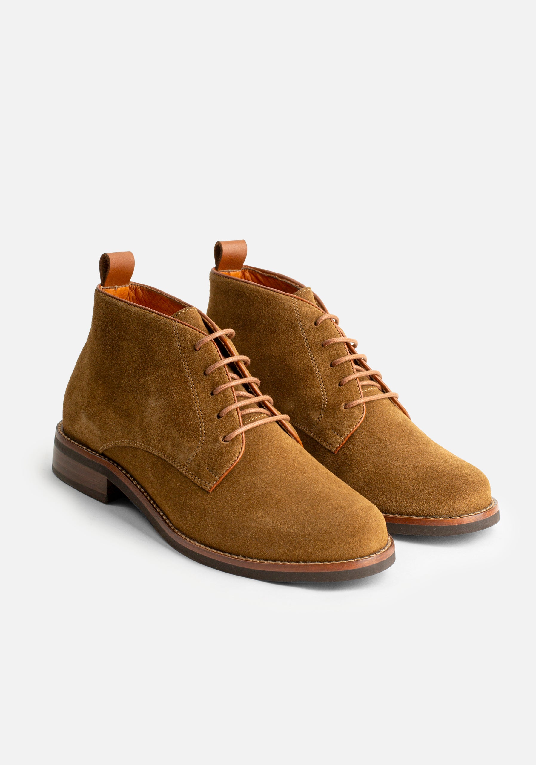 Ferrara Brown Suede Boots
