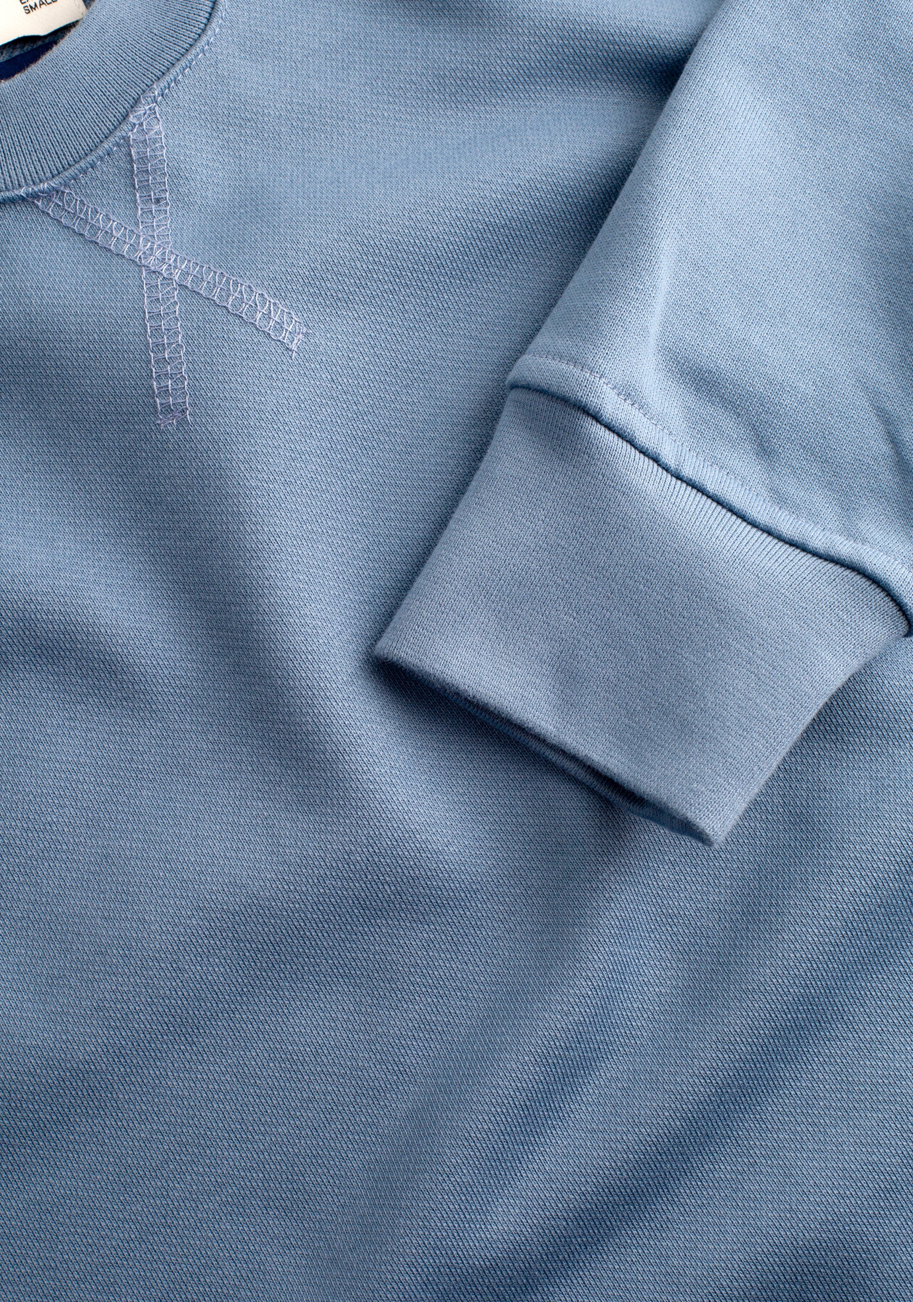 Light Blue Crew Neck Sweatshirt