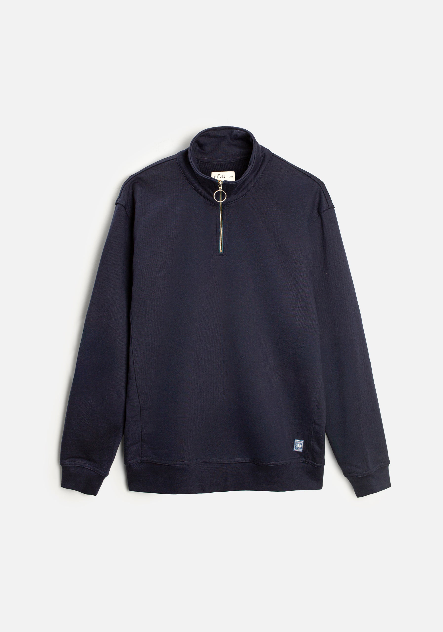 Oliver Blue Half Zip Sweatshirt