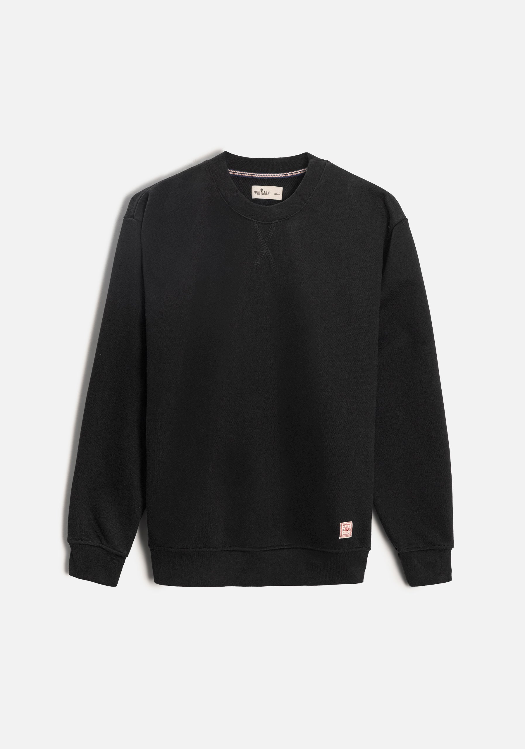 Black Crew Neck Sweatshirt