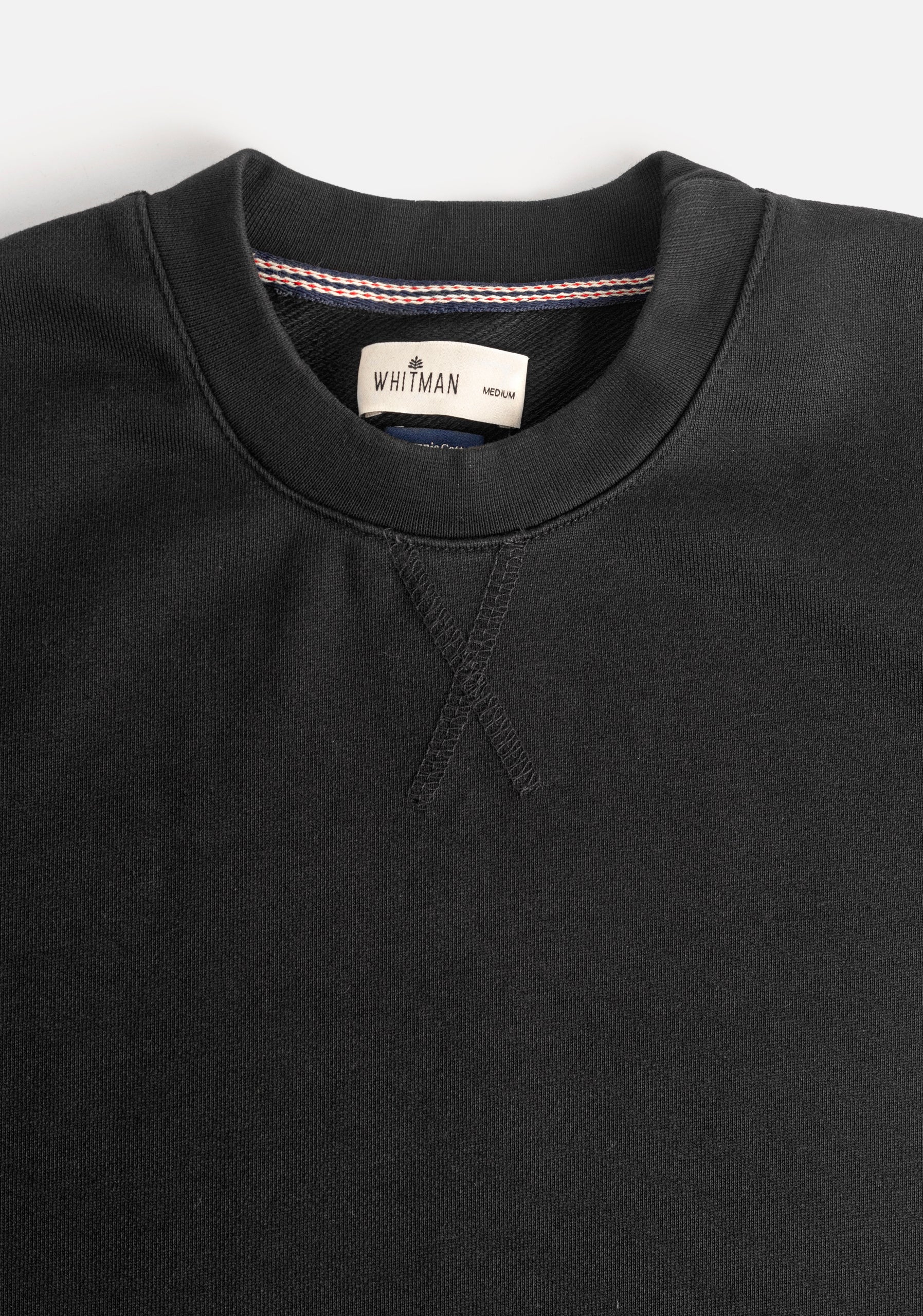 Black Crew Neck Sweatshirt